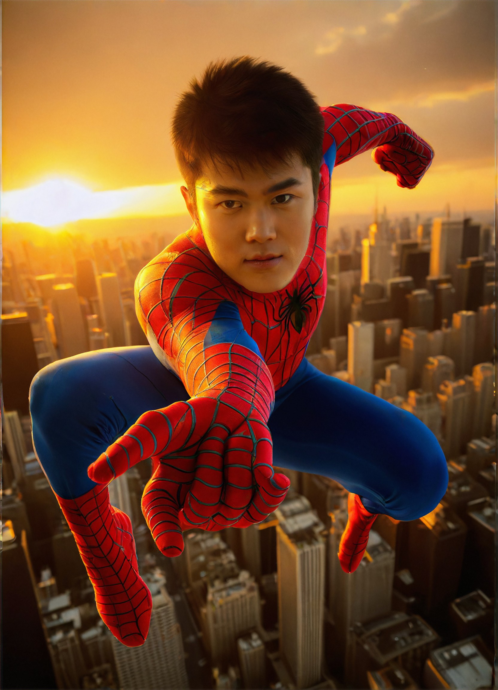 a1.art-generated Spiderman Animated image