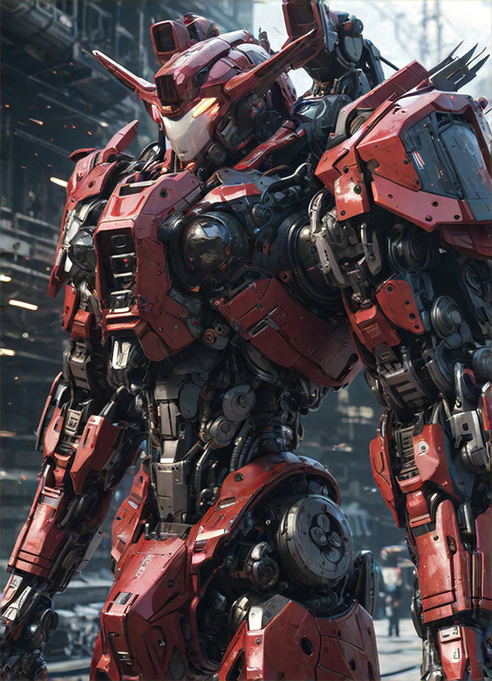 LED Tech, Golden Tech, Lux Tech, Cartoon Complex Mecha, Crystal Mecha, Copax REAL RPO, Fallout, cyber machinery, Complex mecha, Science Fiction Universe