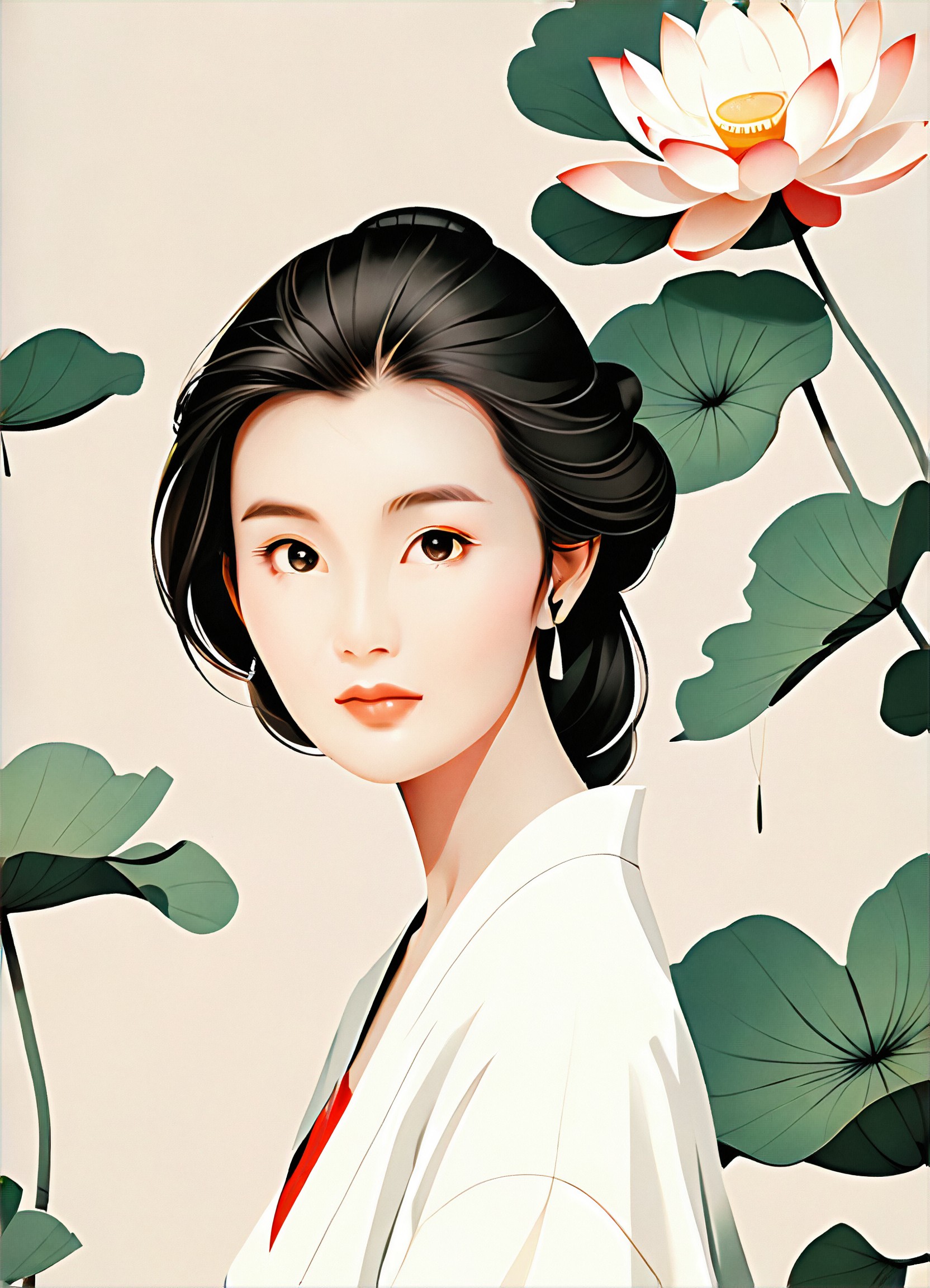 a1.art-generated Jade Earring image