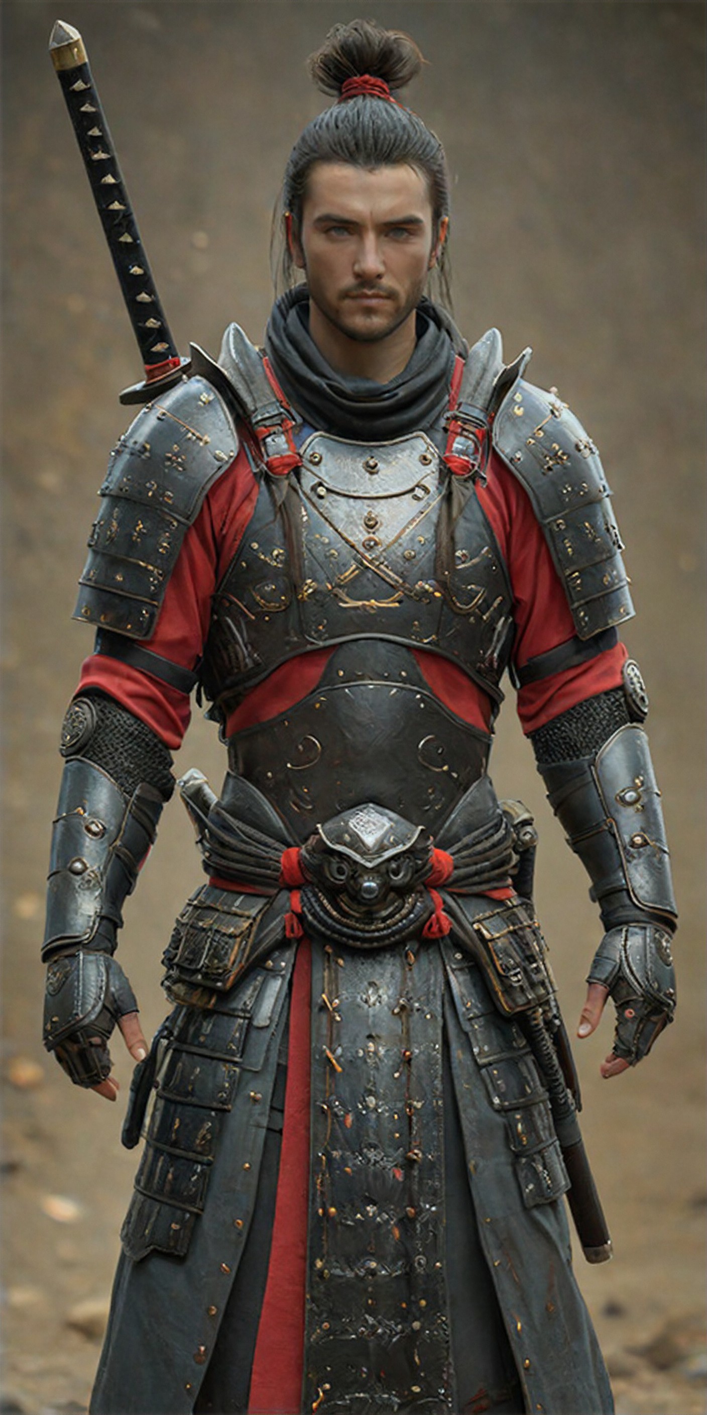 a1.art-generated Golden Armor image