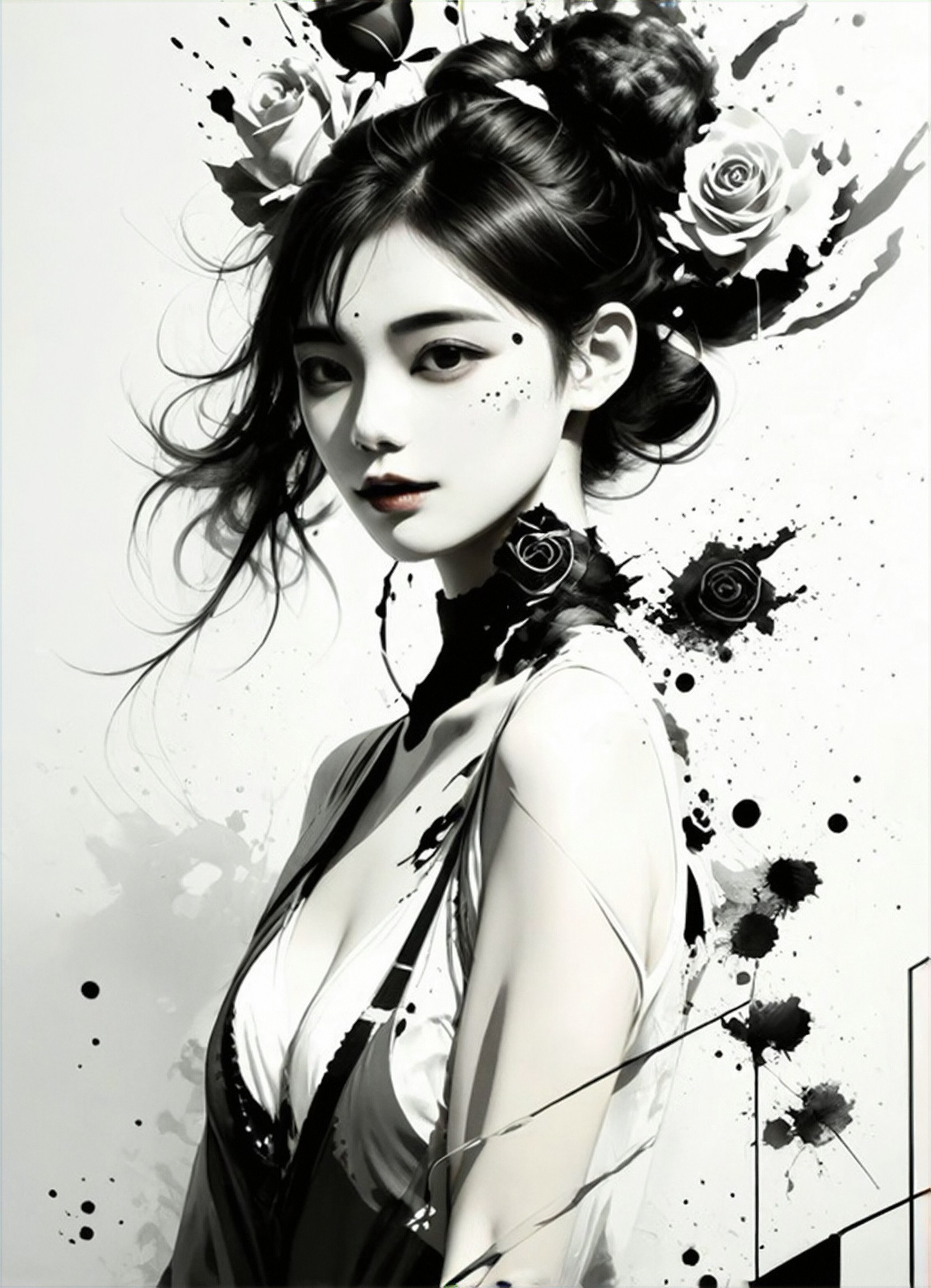 a1.art-generated Stylistic Contrast image