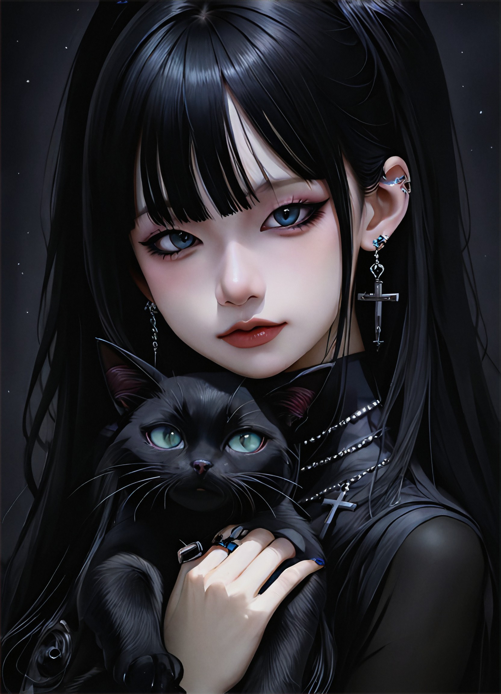 a1.art-generated Goth image