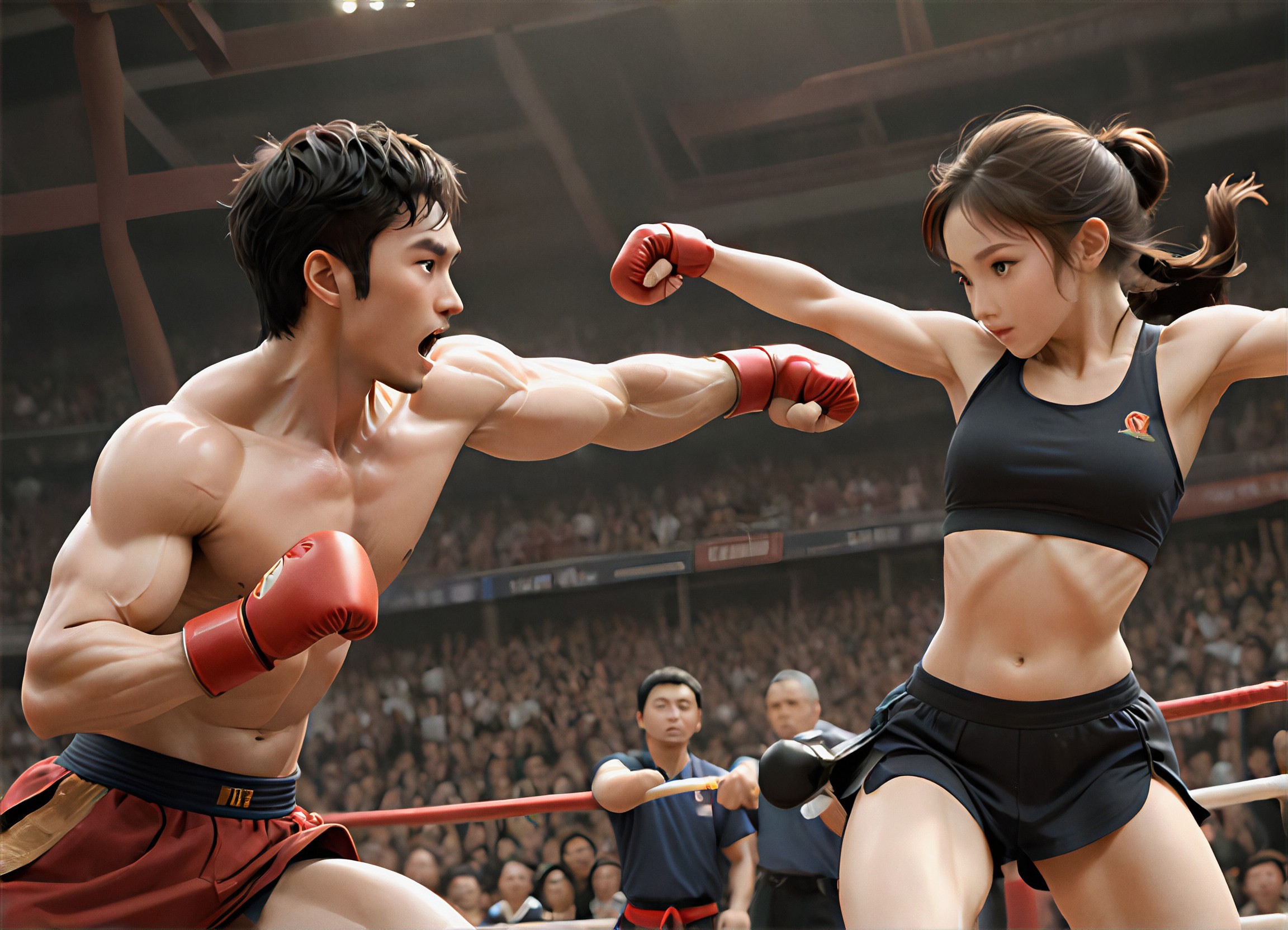 Q Version - Two Masters Compete image