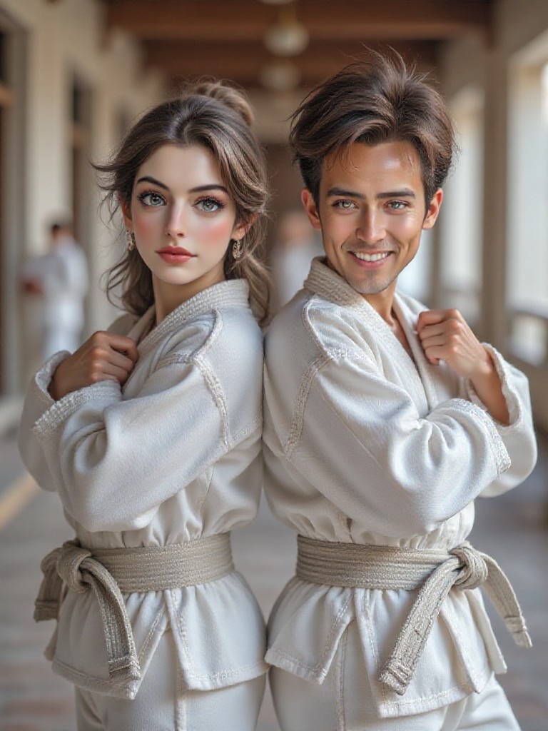 Taekwondo duo image