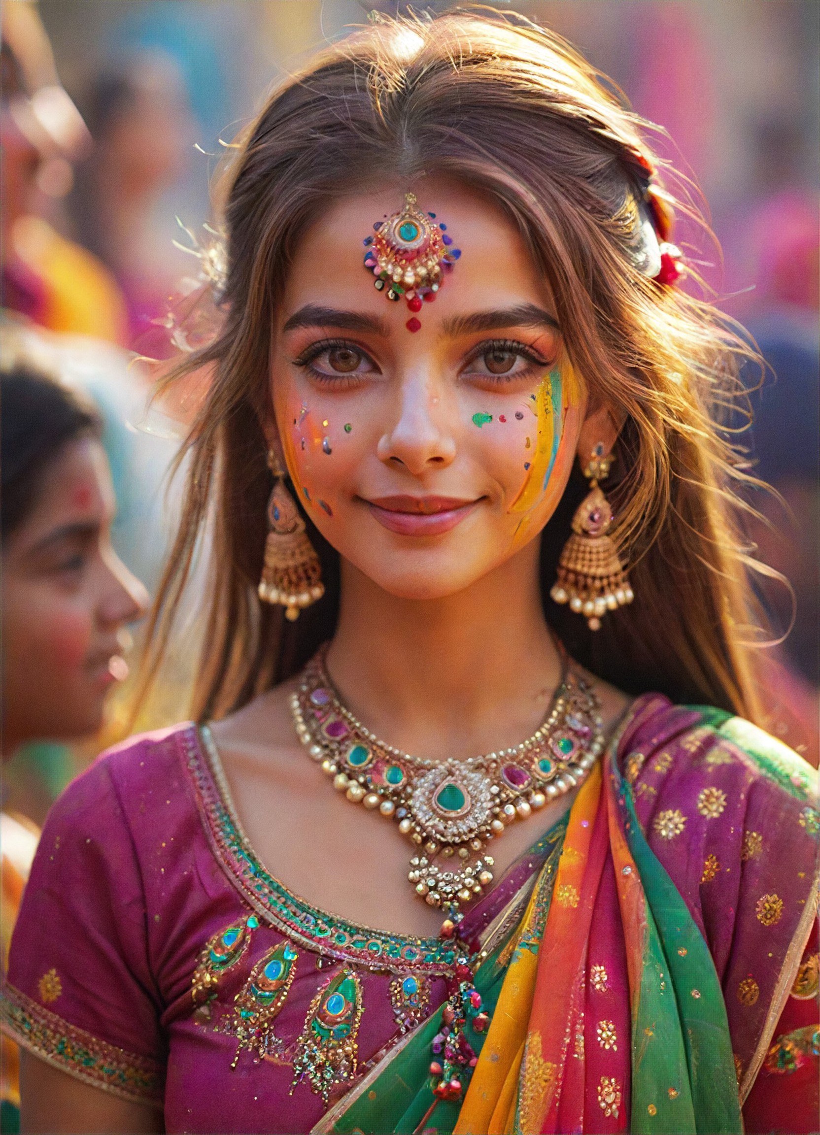 a1.art-generated Traditional Indian Bridal Wear image
