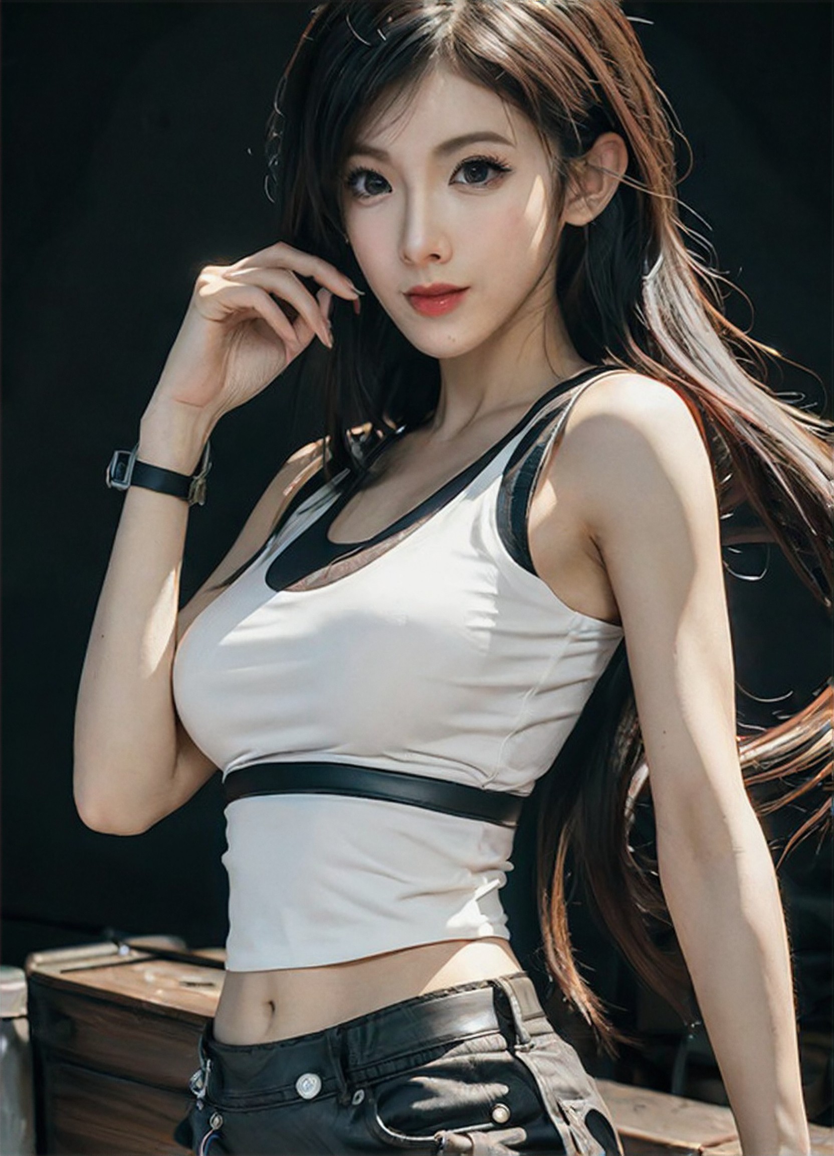 a1.art-generated Tifa image