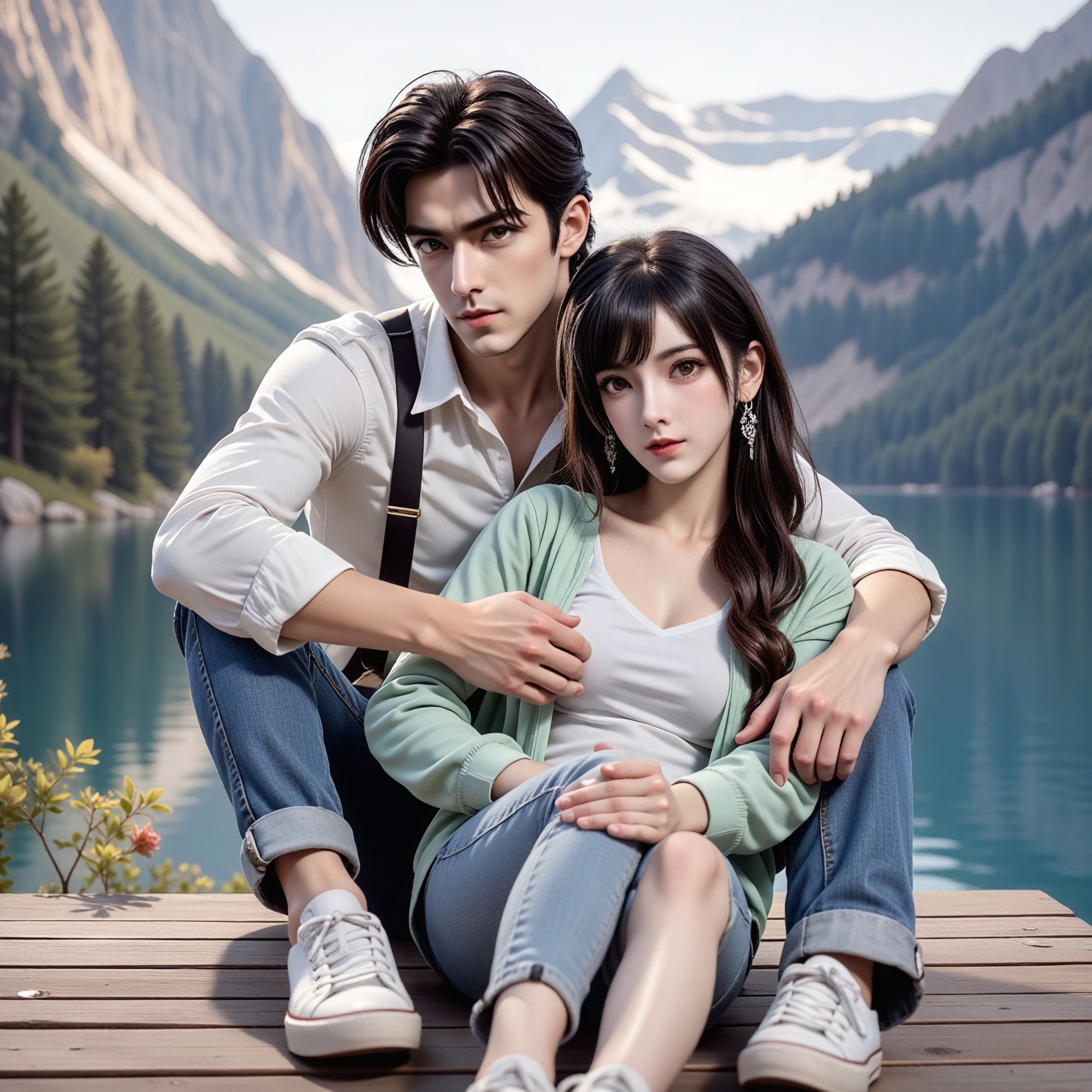 AI Peaceful Scenery art generator