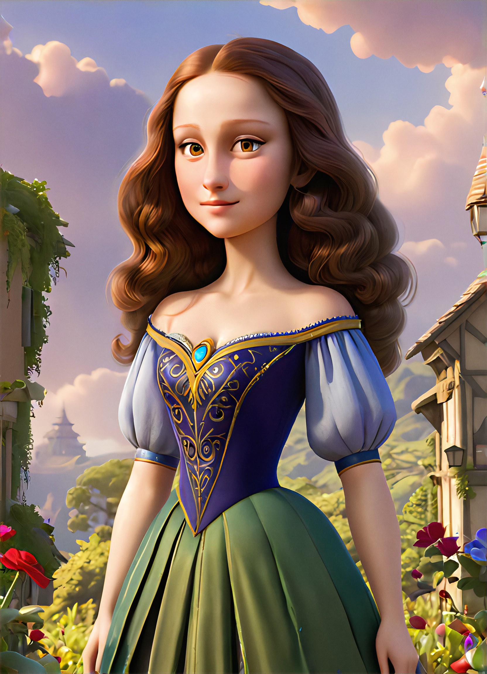 a1.art-generated Disney Pixar image