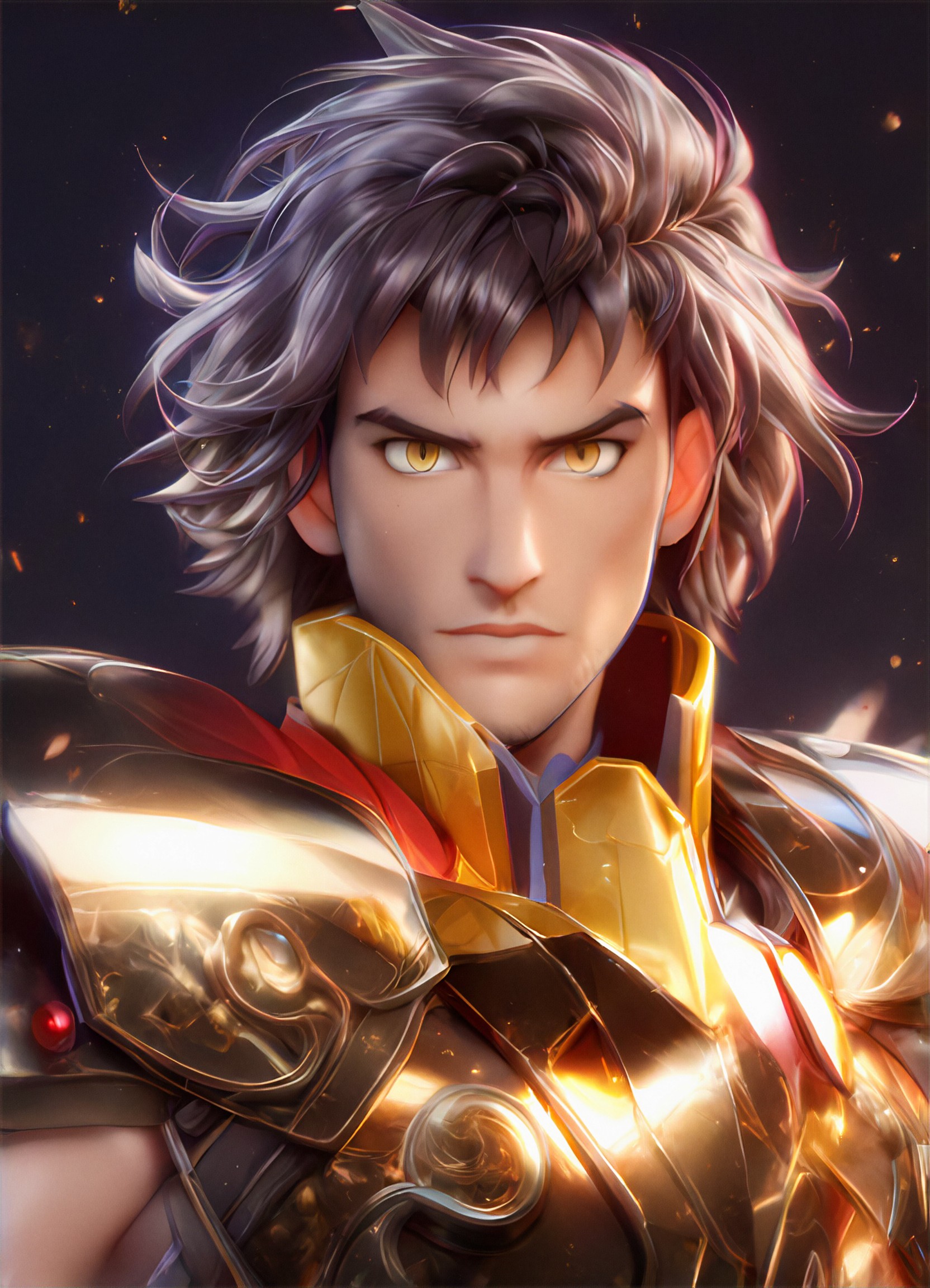 a1.art-generated Saint Seiya image