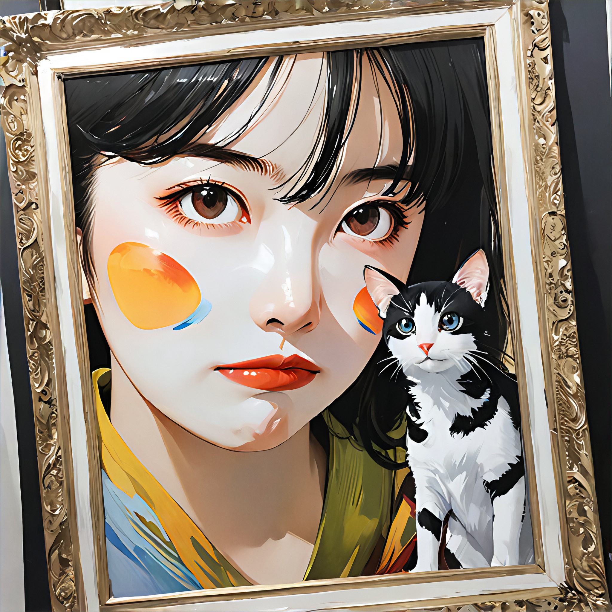 AI Framed Prints art generator