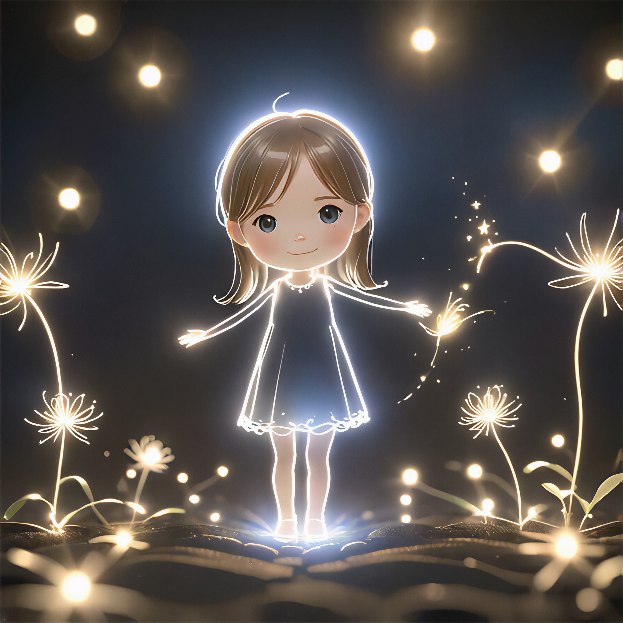 a1.art-generated Luminous Tails image