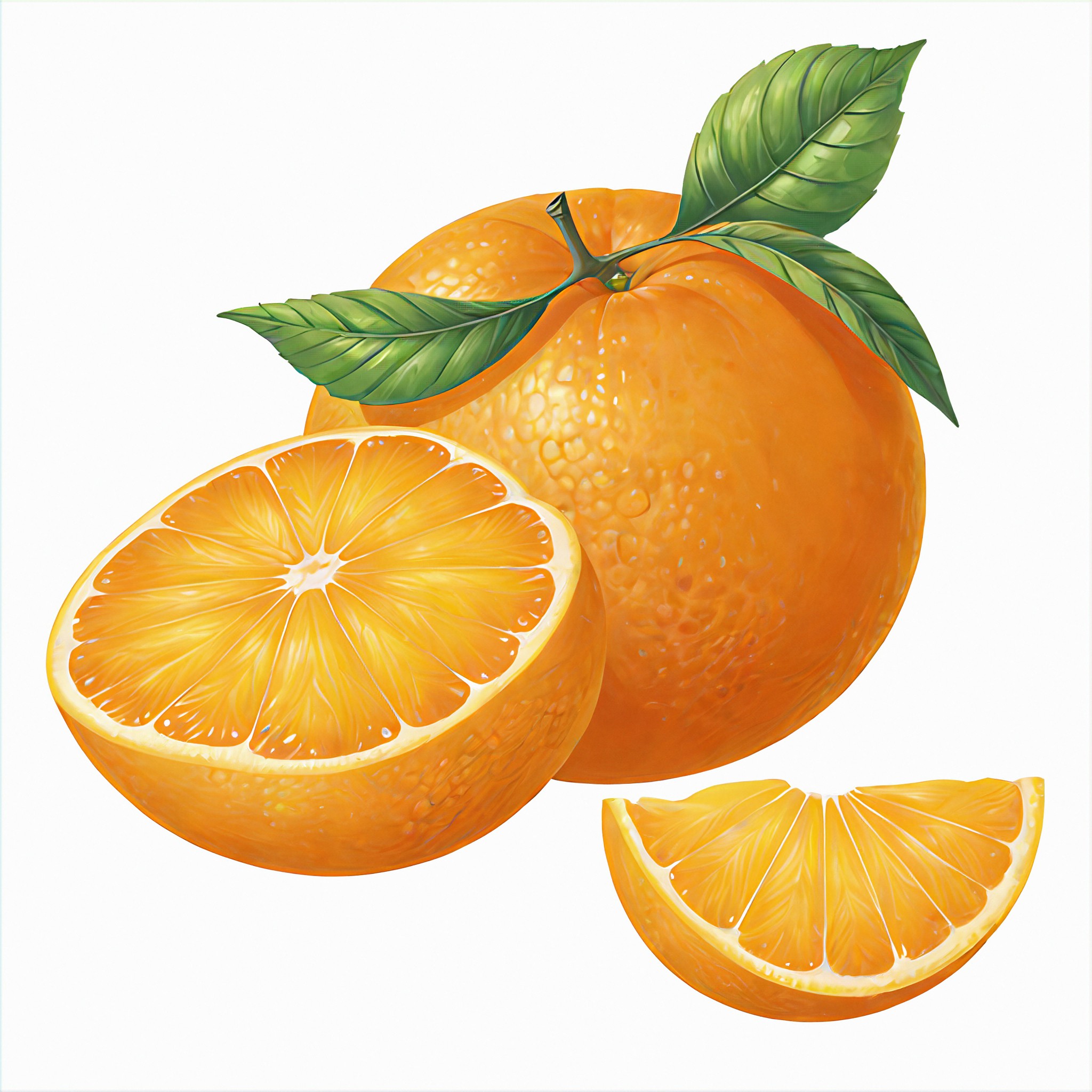 bright colors realistic fruit image