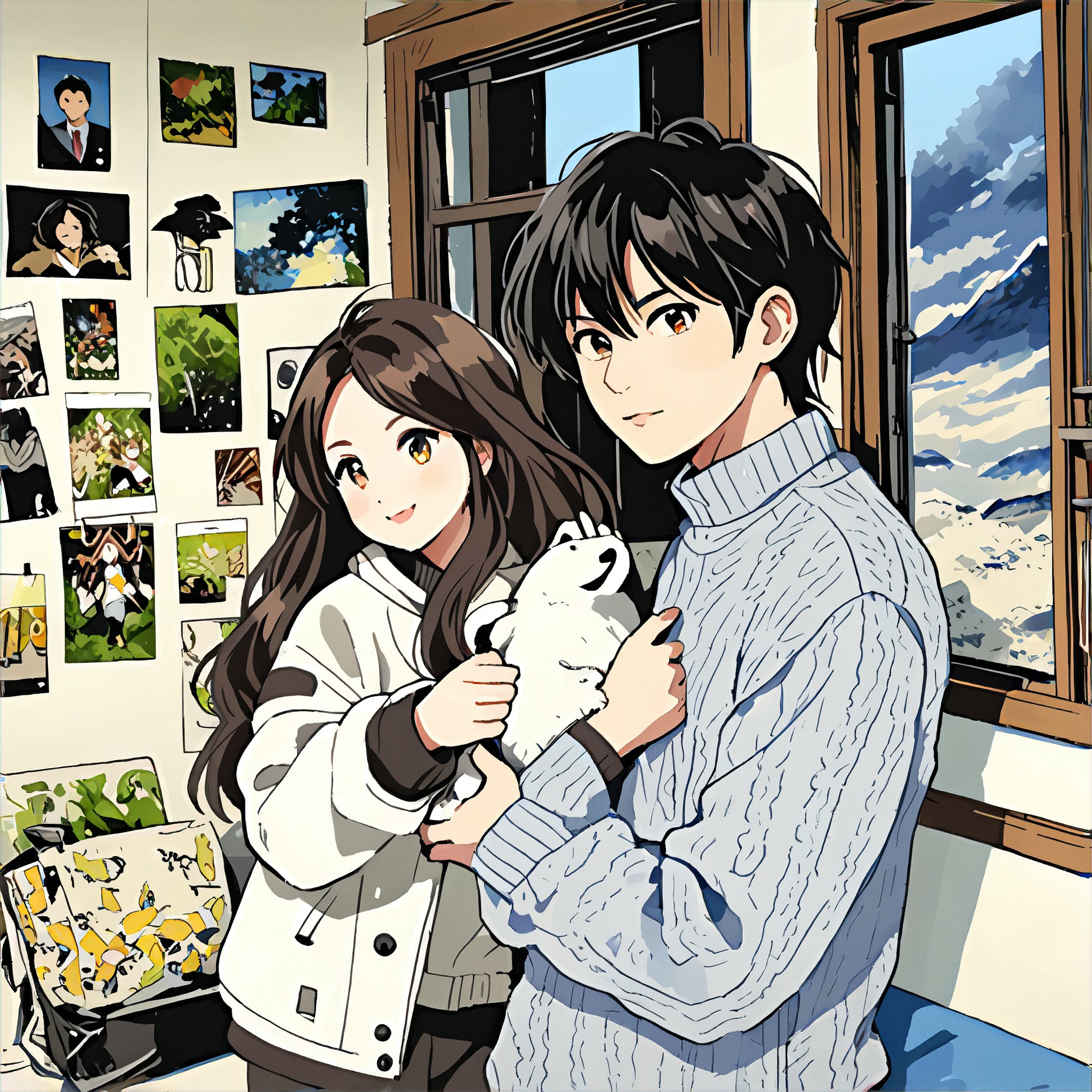 a1.art-generated With Cat image