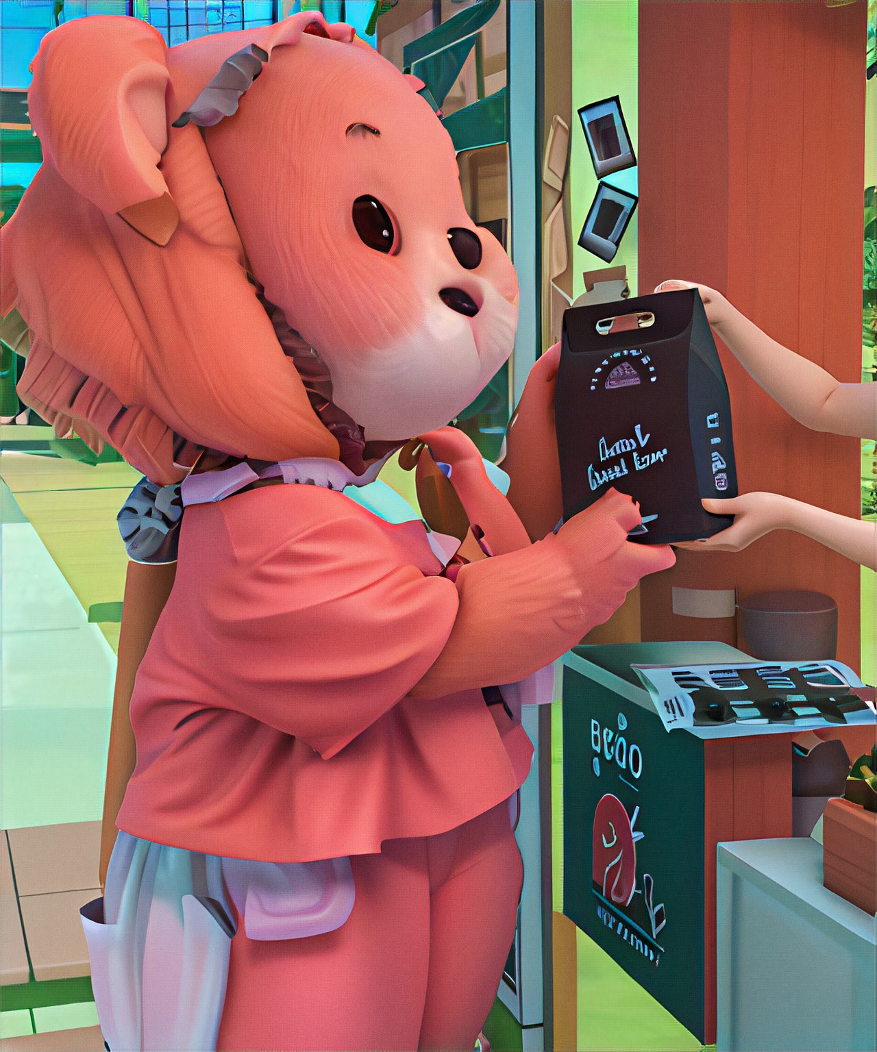 Cartoon IP 2D Trans 3D (draw a few more times for good results QAQ (fork)) image