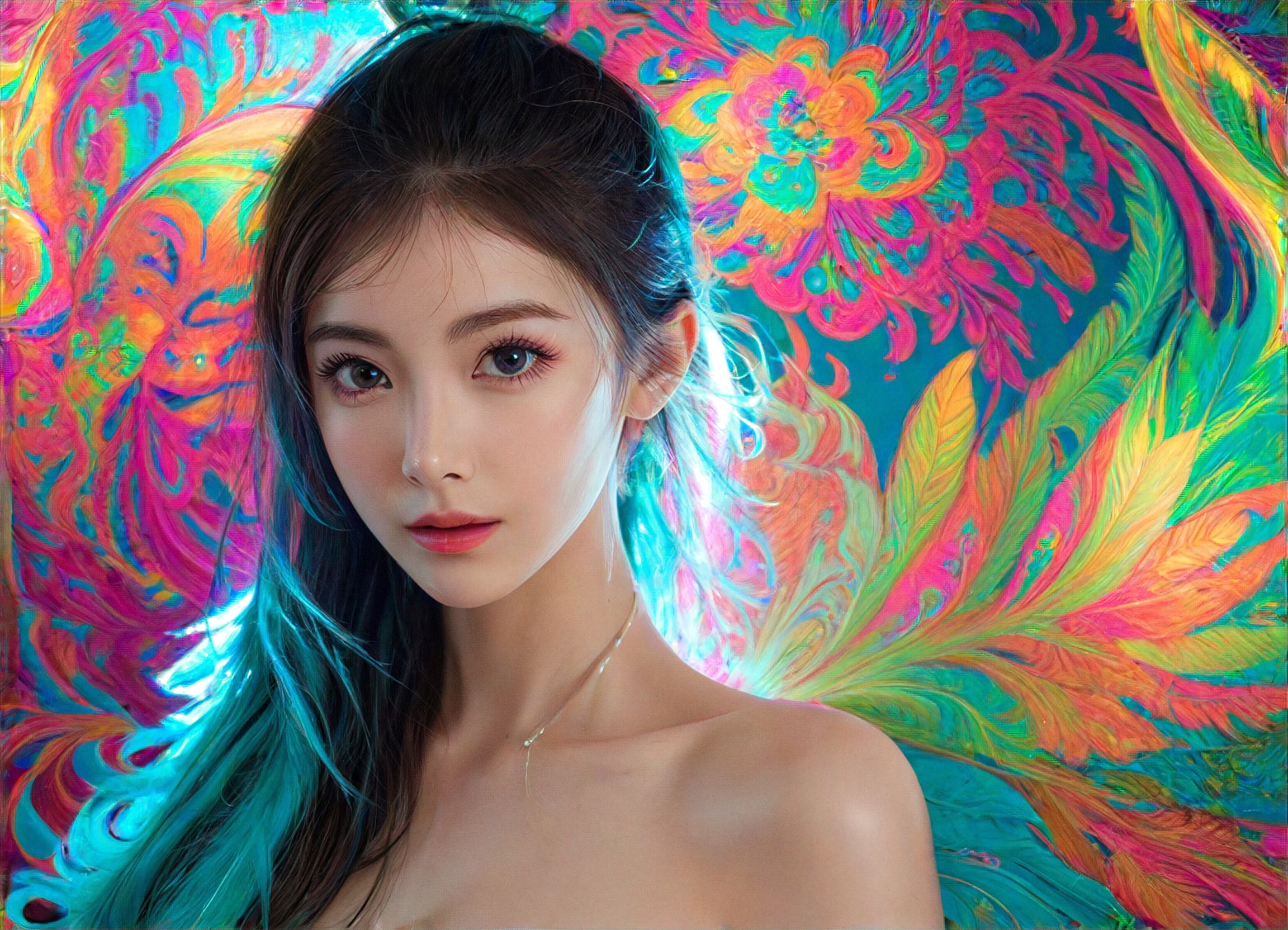 Beauty rendering colors image