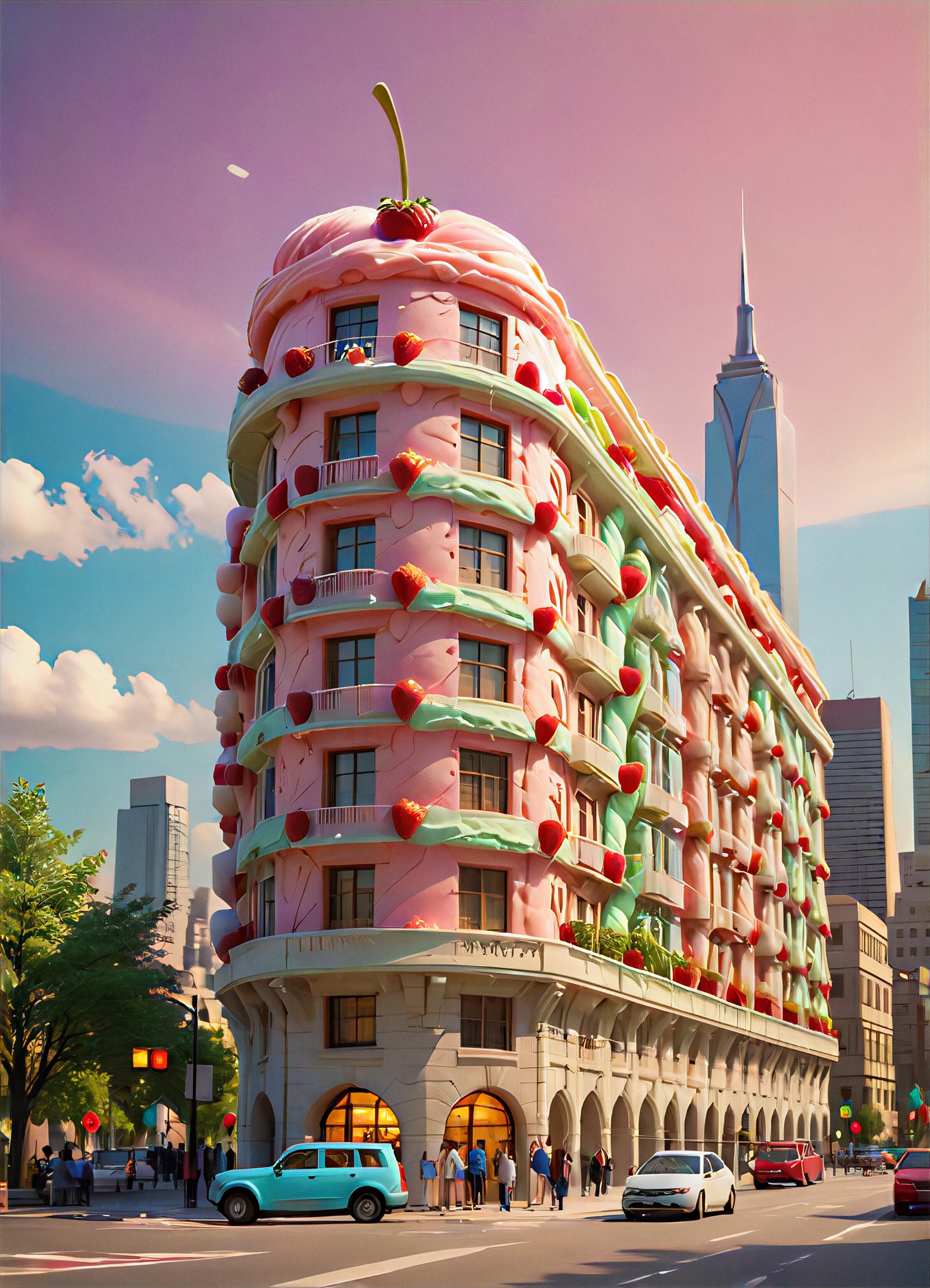 a1.art-generated Wooden Buildings image