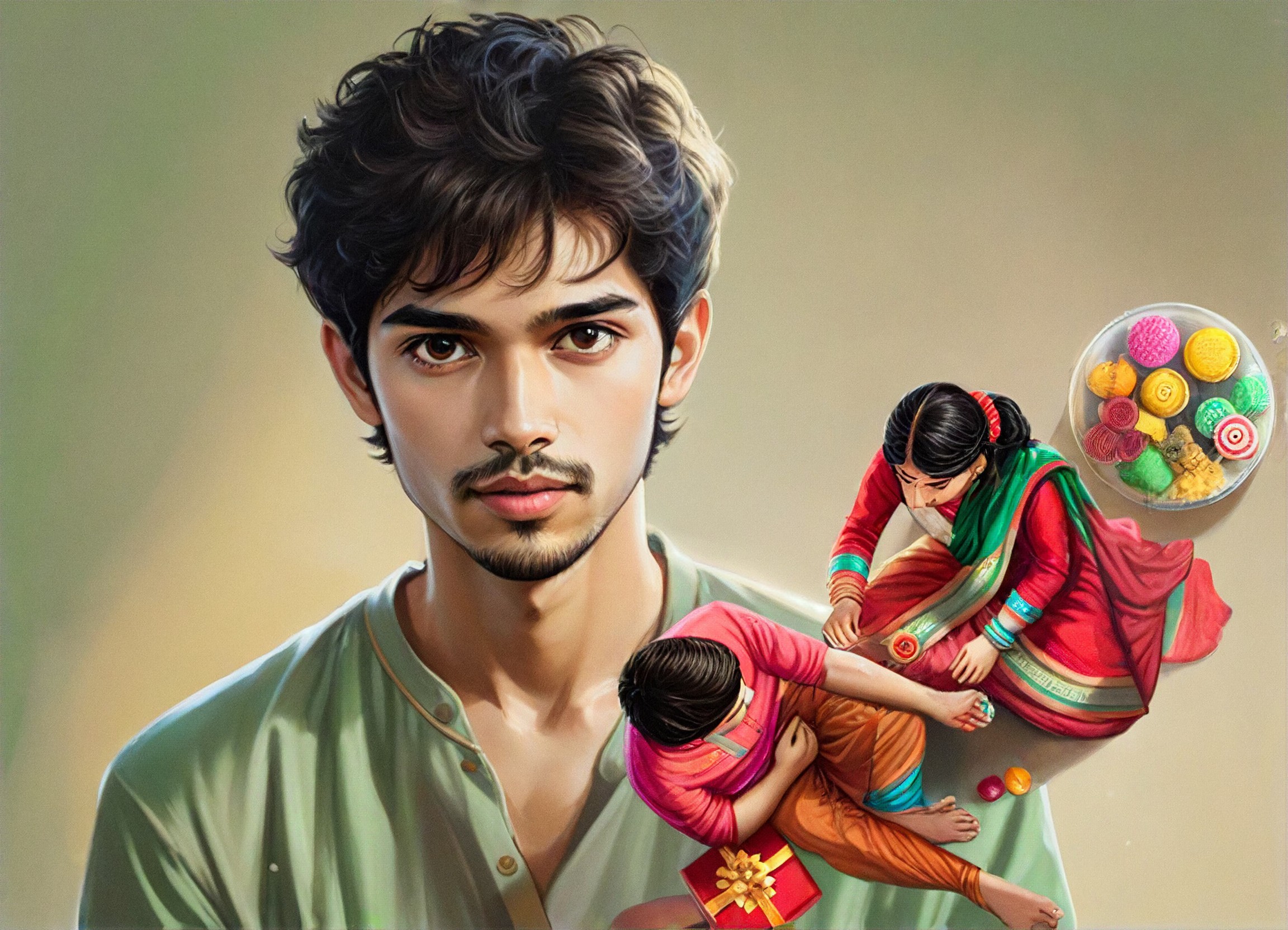 a1.art-generated Raksha Bandhan image