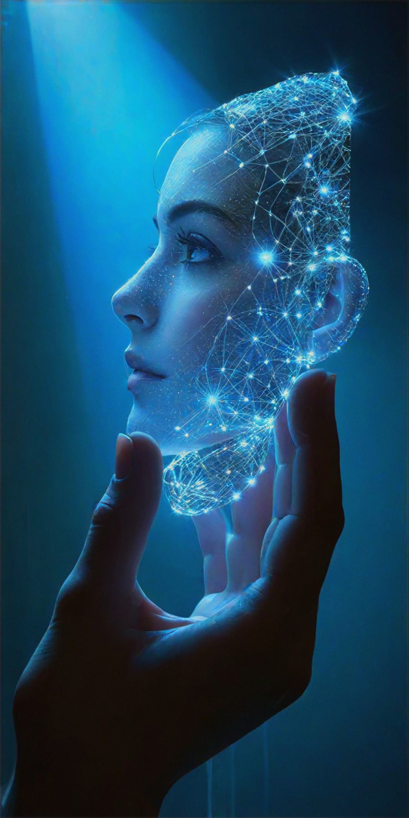 AI Cyborg Queen art generator