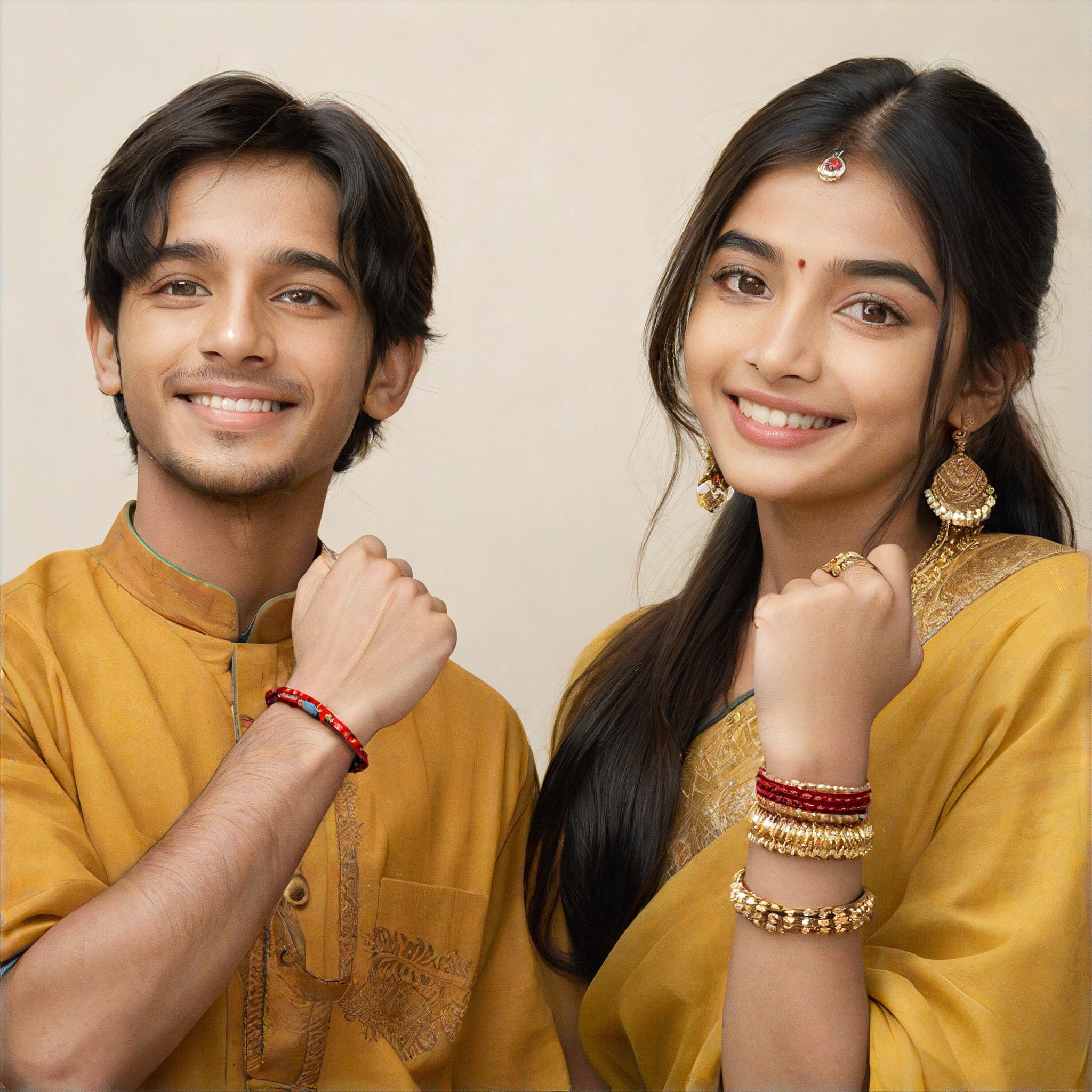 a1.art-generated Raksha Bandhan image