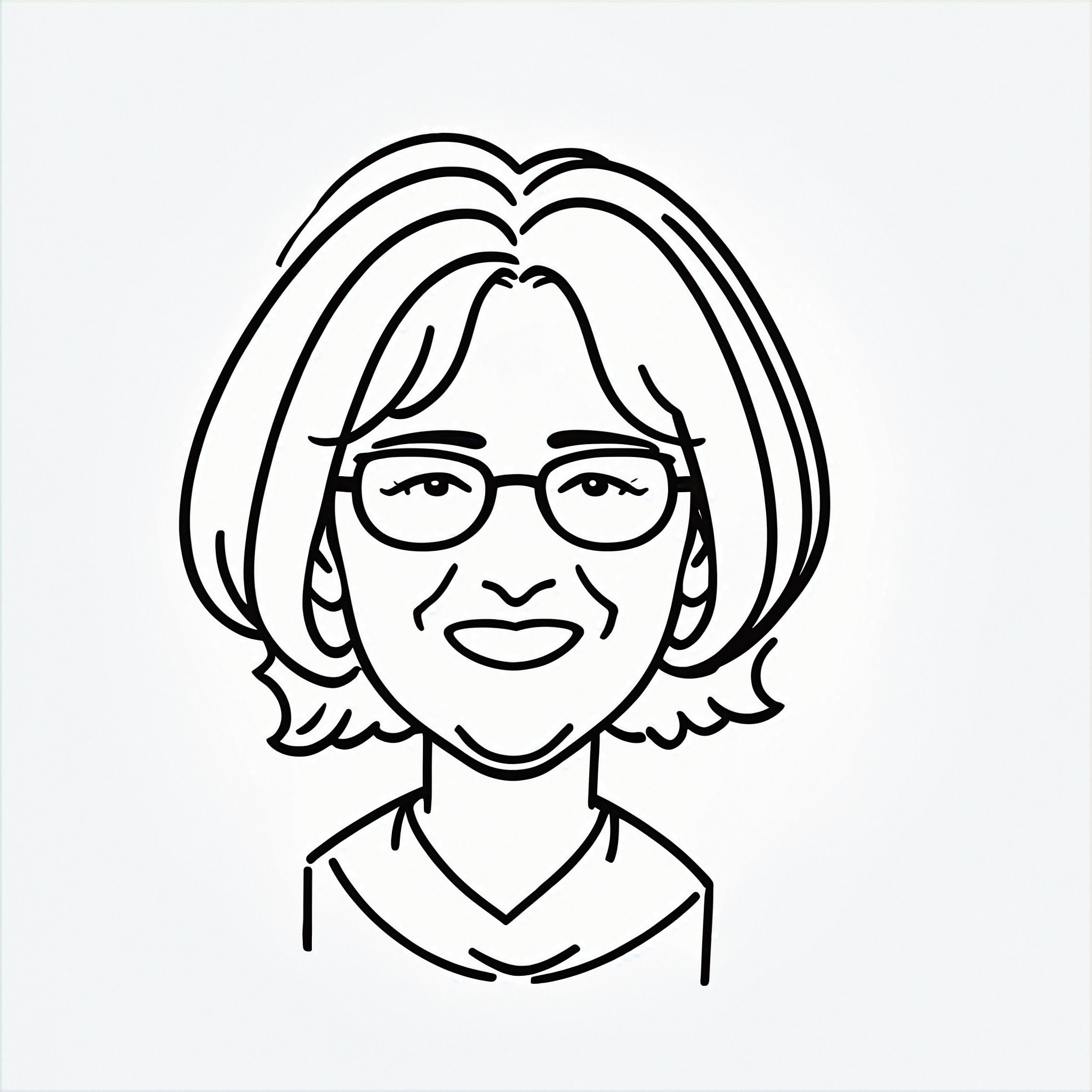 Grandma of my client to be used on her logo image