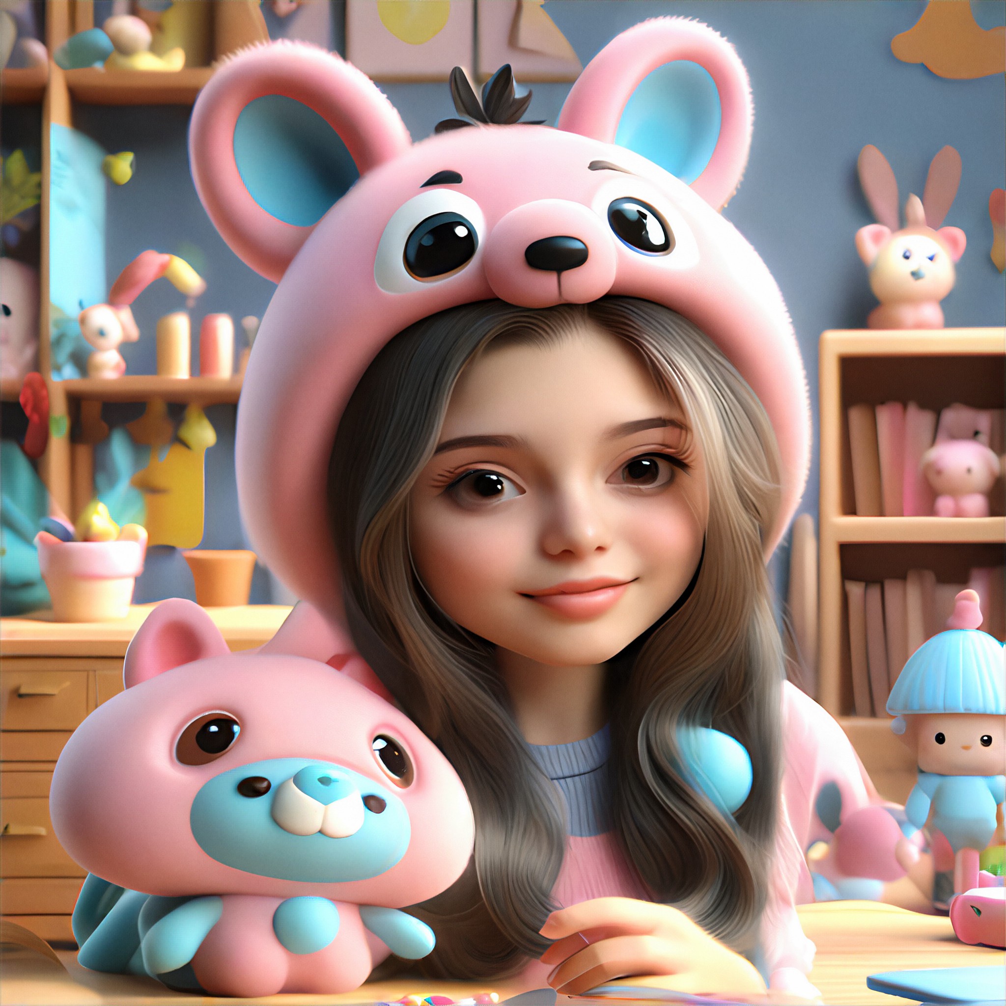 a1.art-generated Girl Avatar image