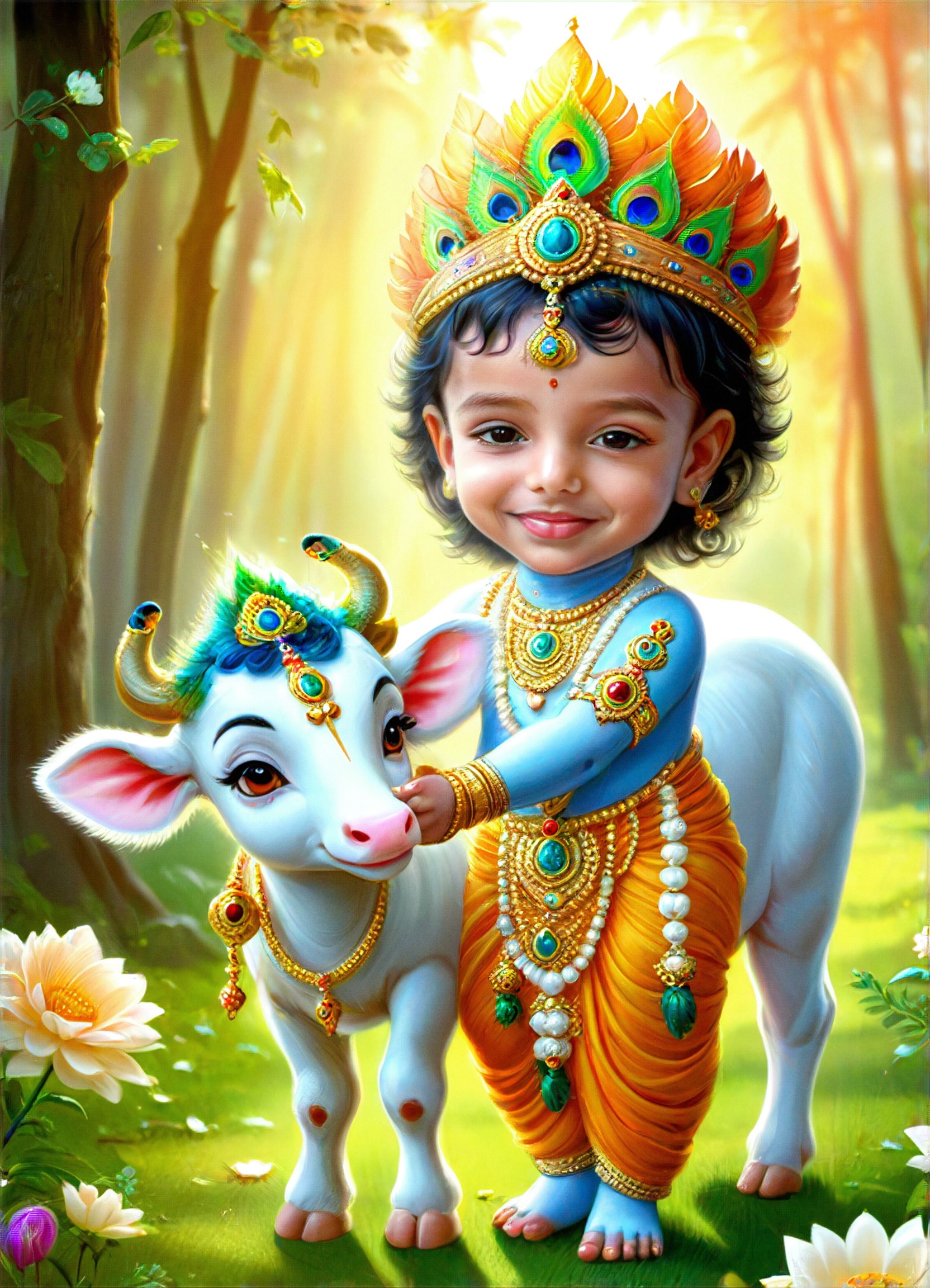 AI Hindu art generator