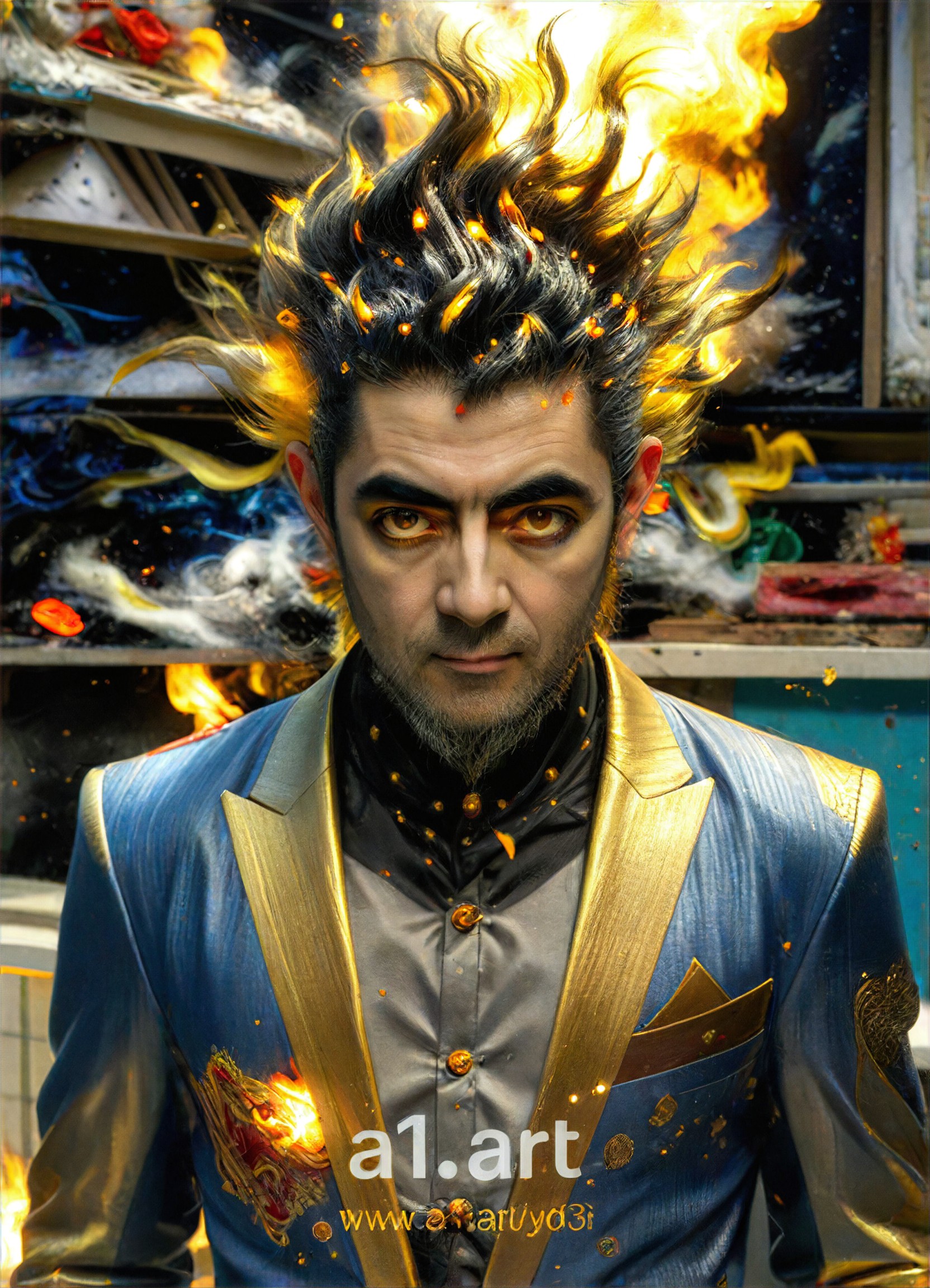 a1.art-generated Tuxedo image