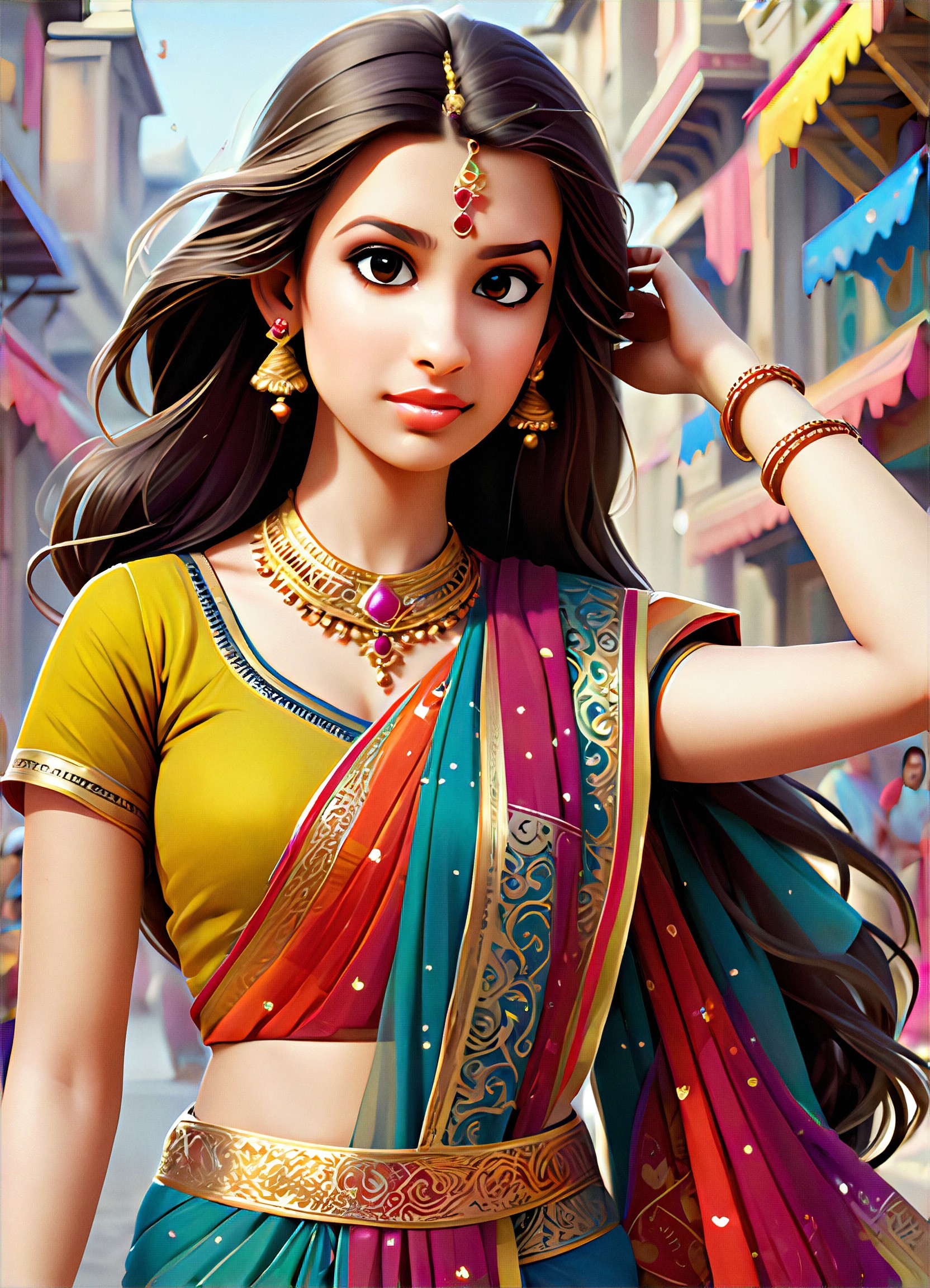 a1.art-generated Miss India image