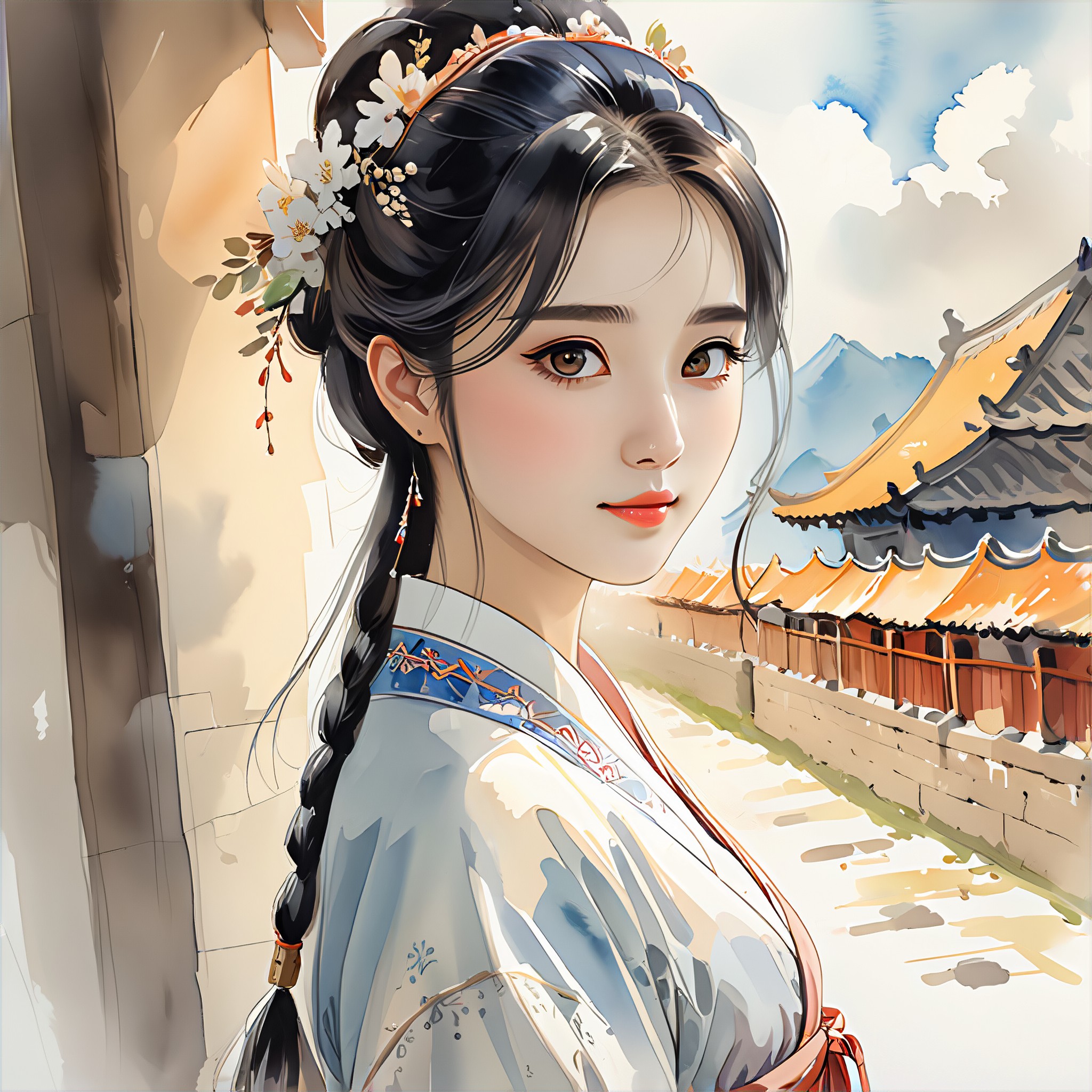 a1.art-generated Jiayuguan Pass image