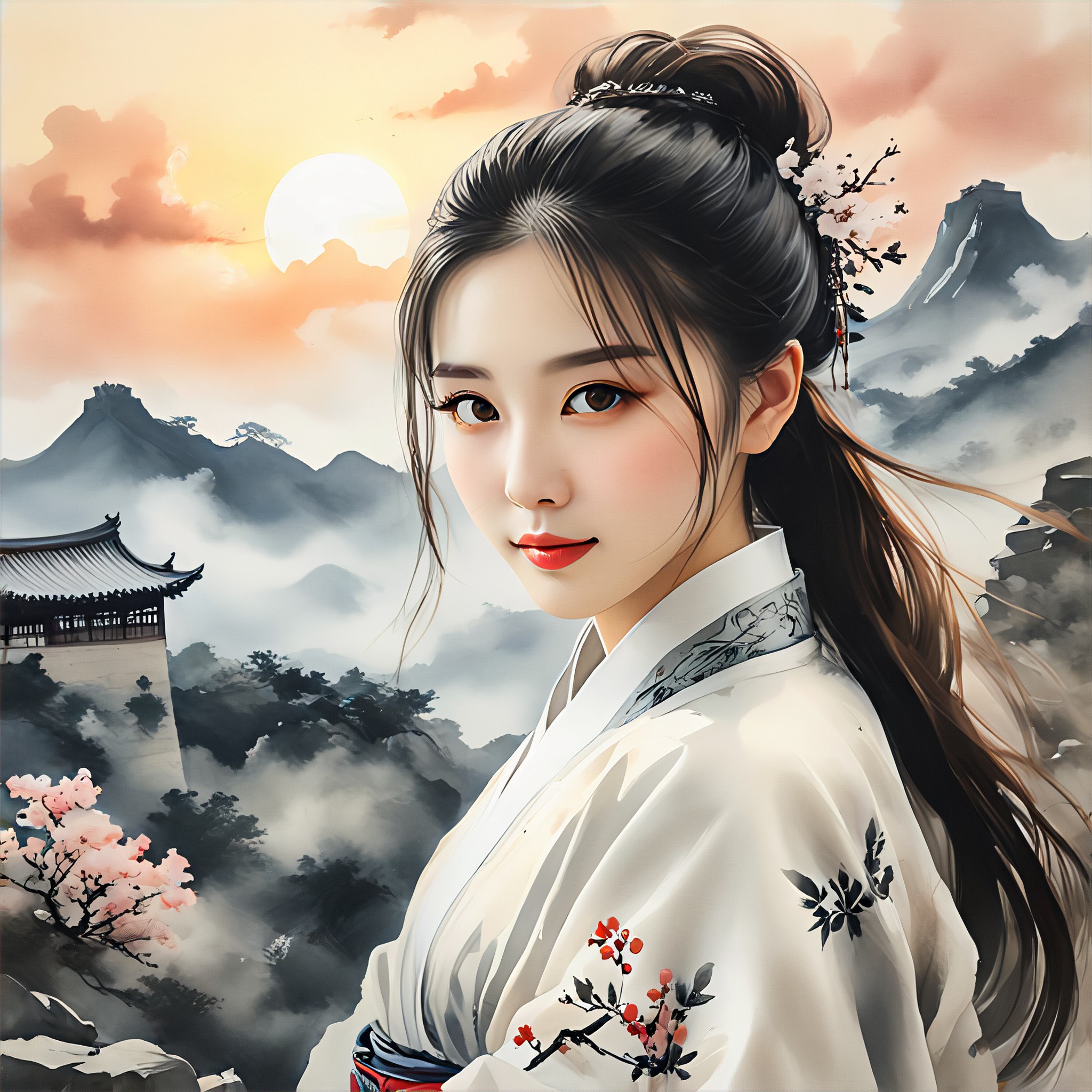 AI Jiayuguan Pass art generator