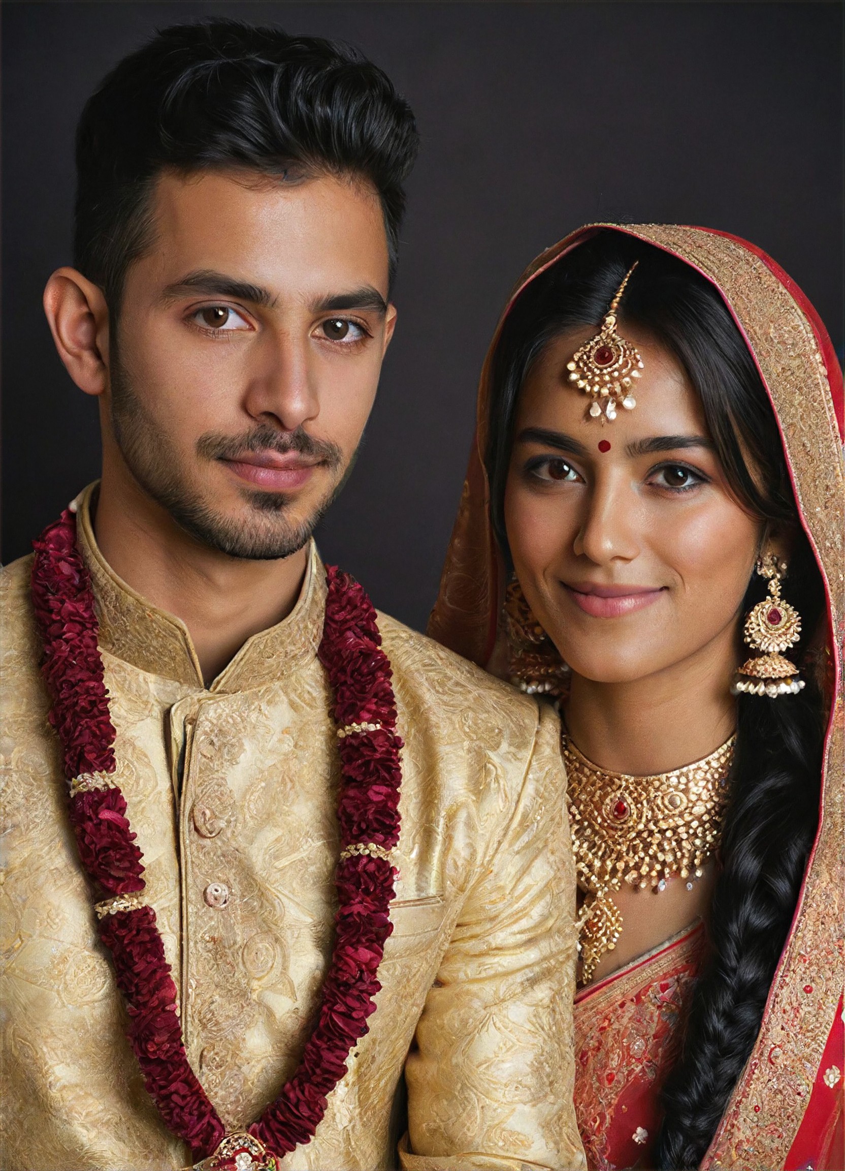 AI Traditional Wedding Decor art generator