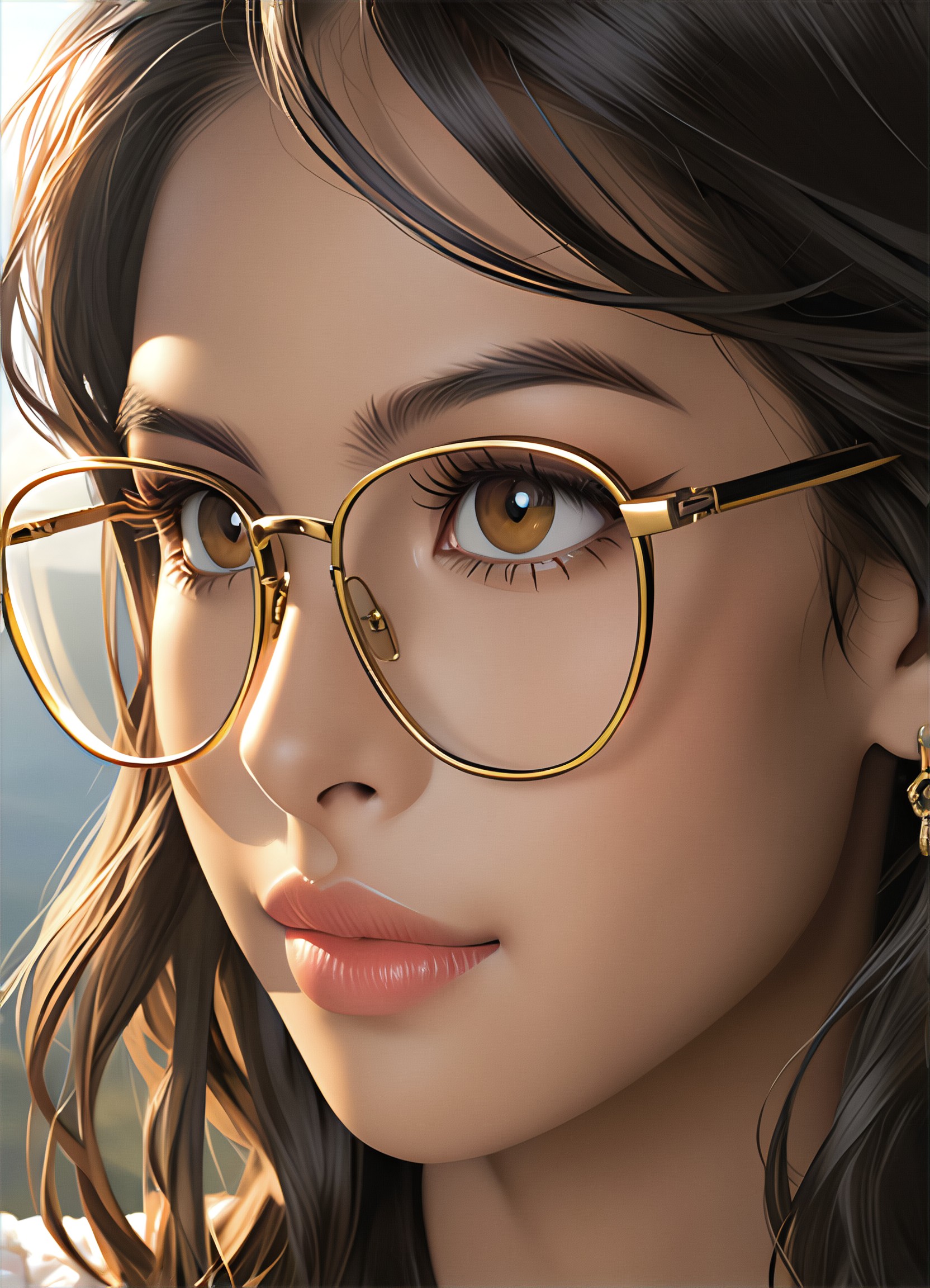 a1.art-generated Gold Headpiece image