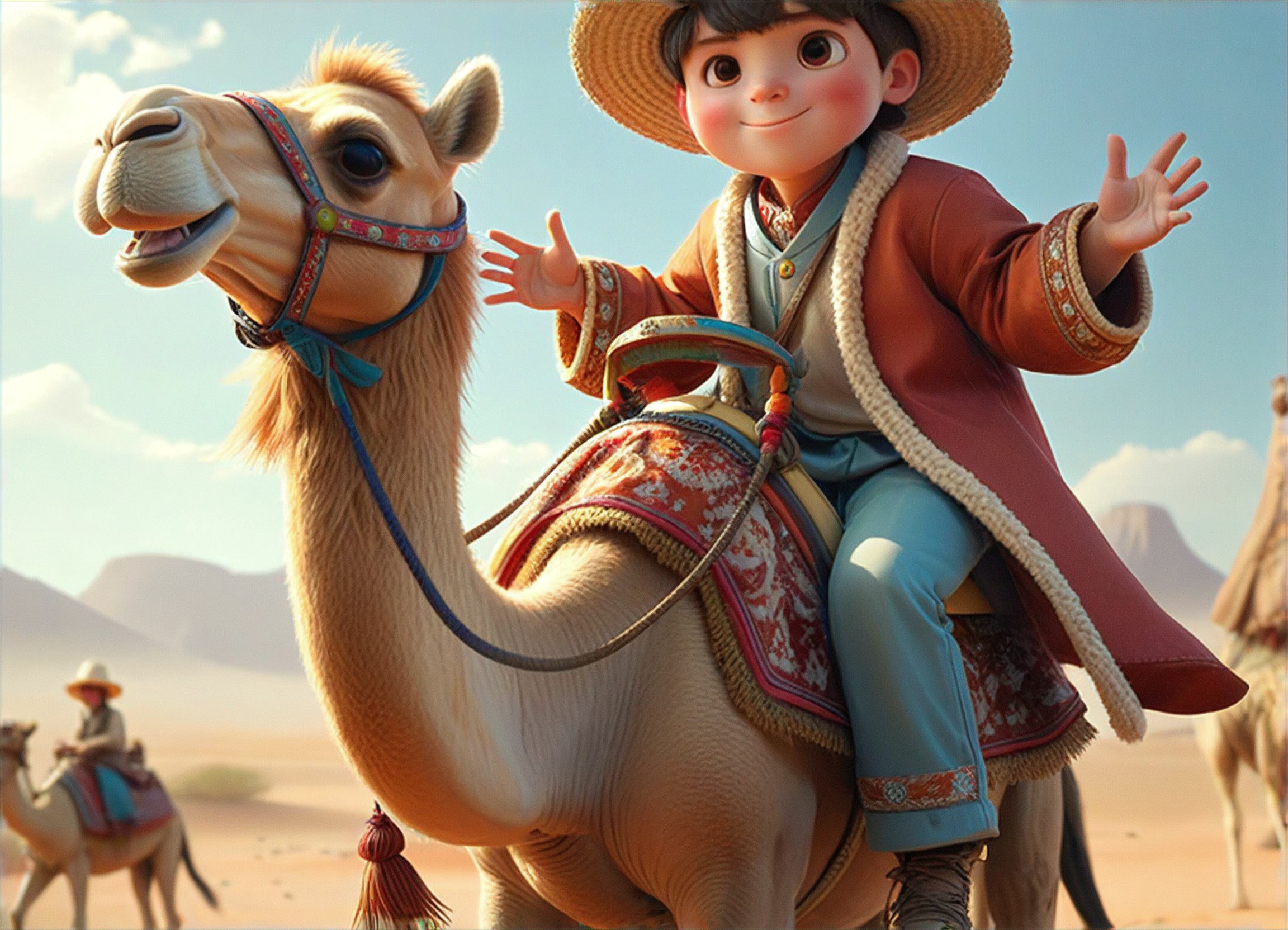 a1.art-generated Camel image