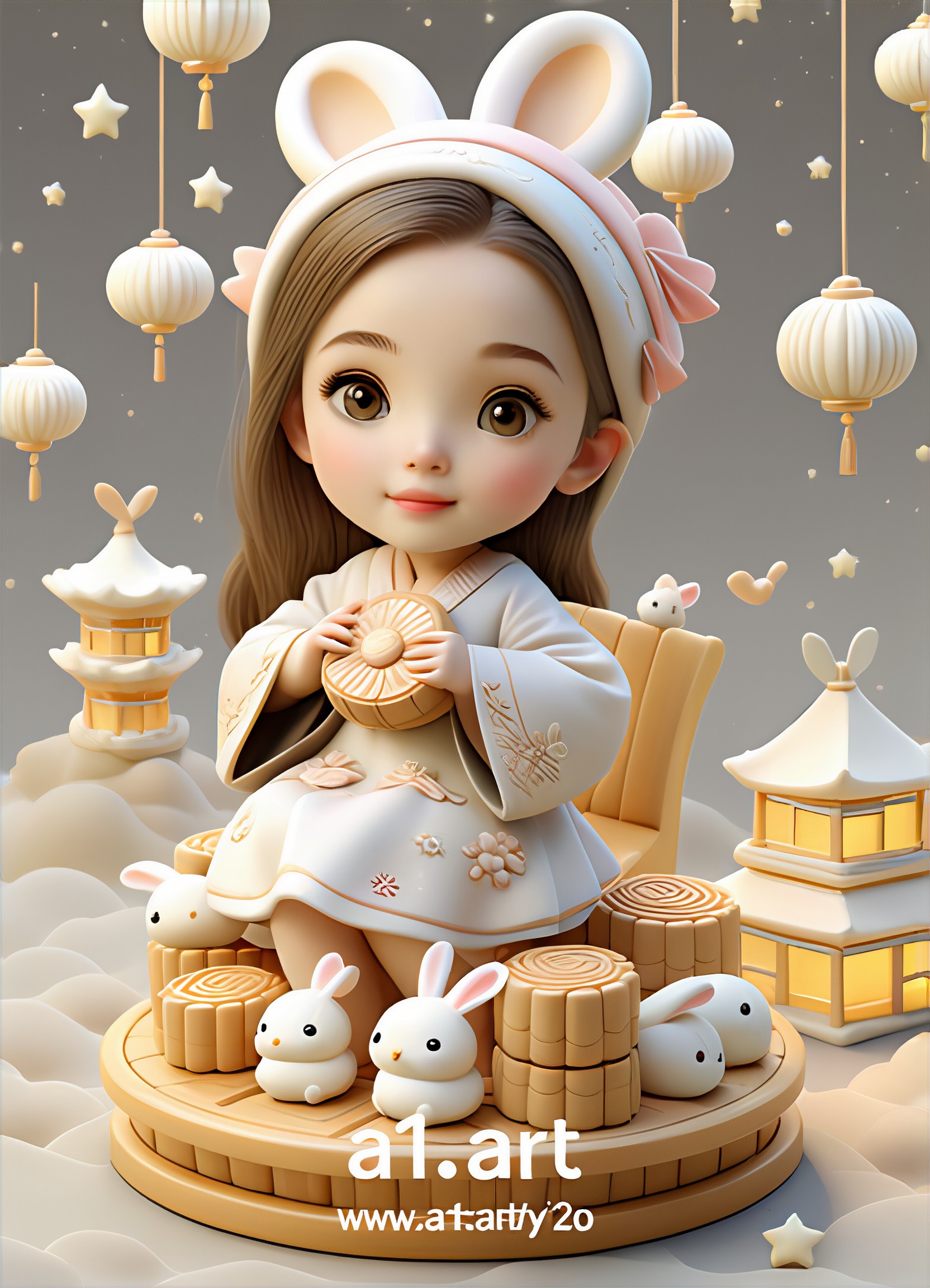 a1.art-generated Mooncake image