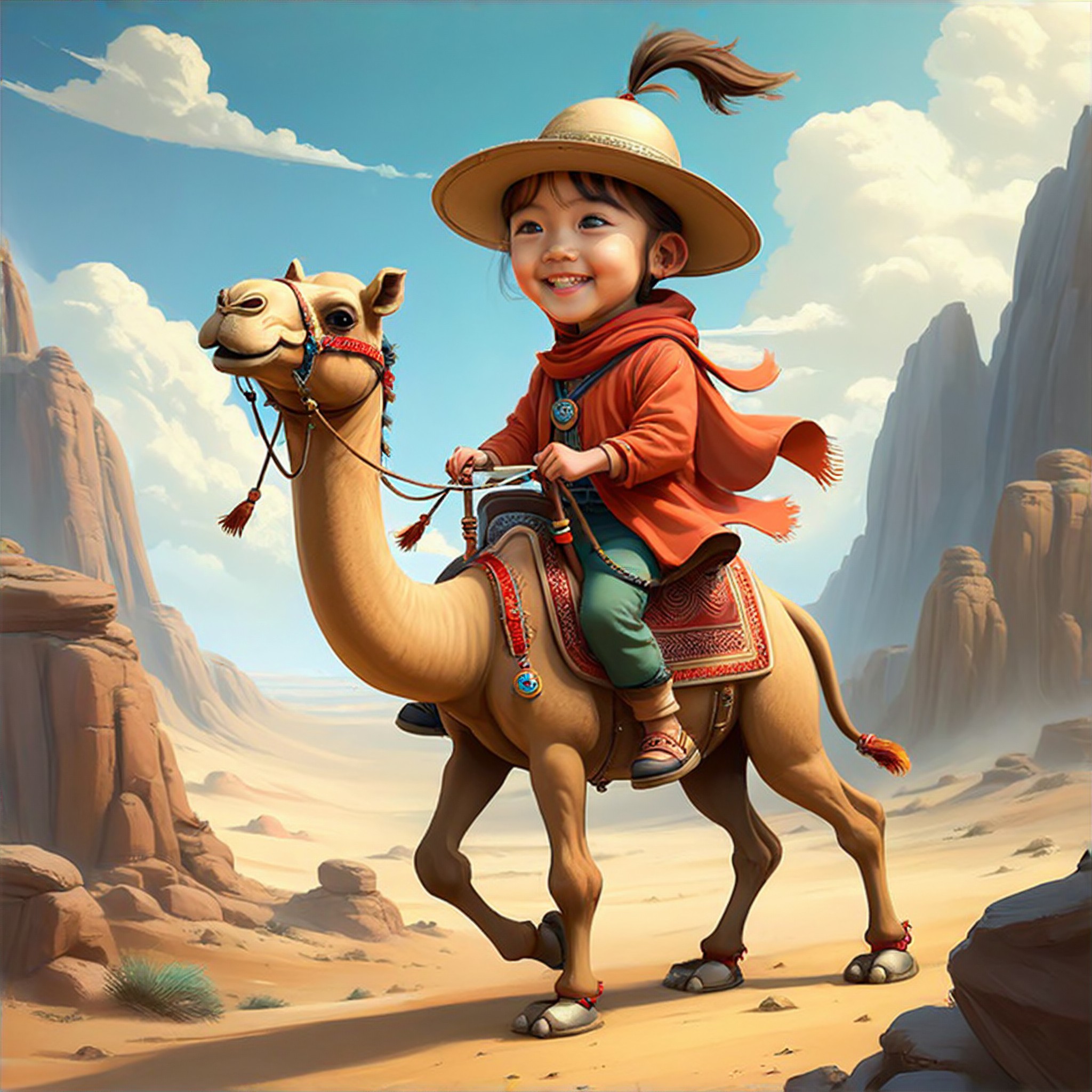 a1.art-generated Camel image