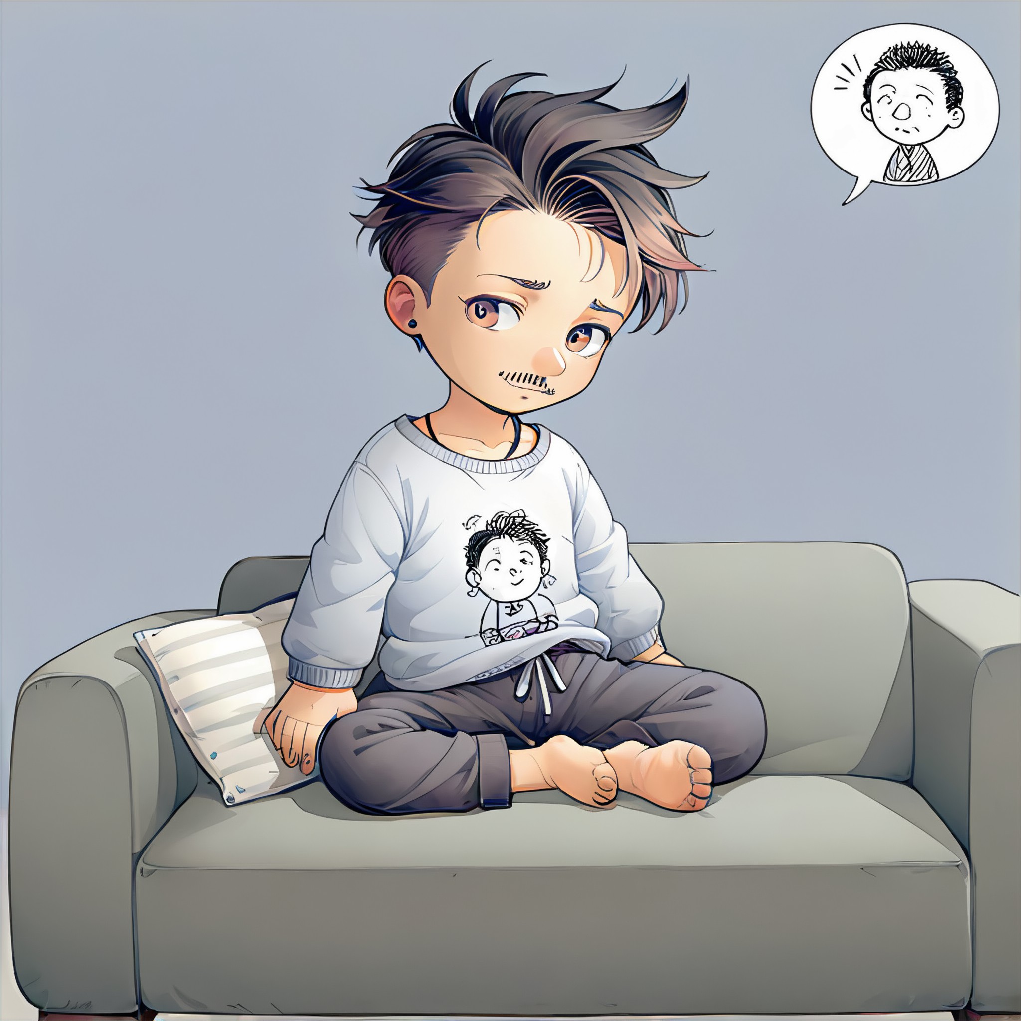 AI Comfortable art generator