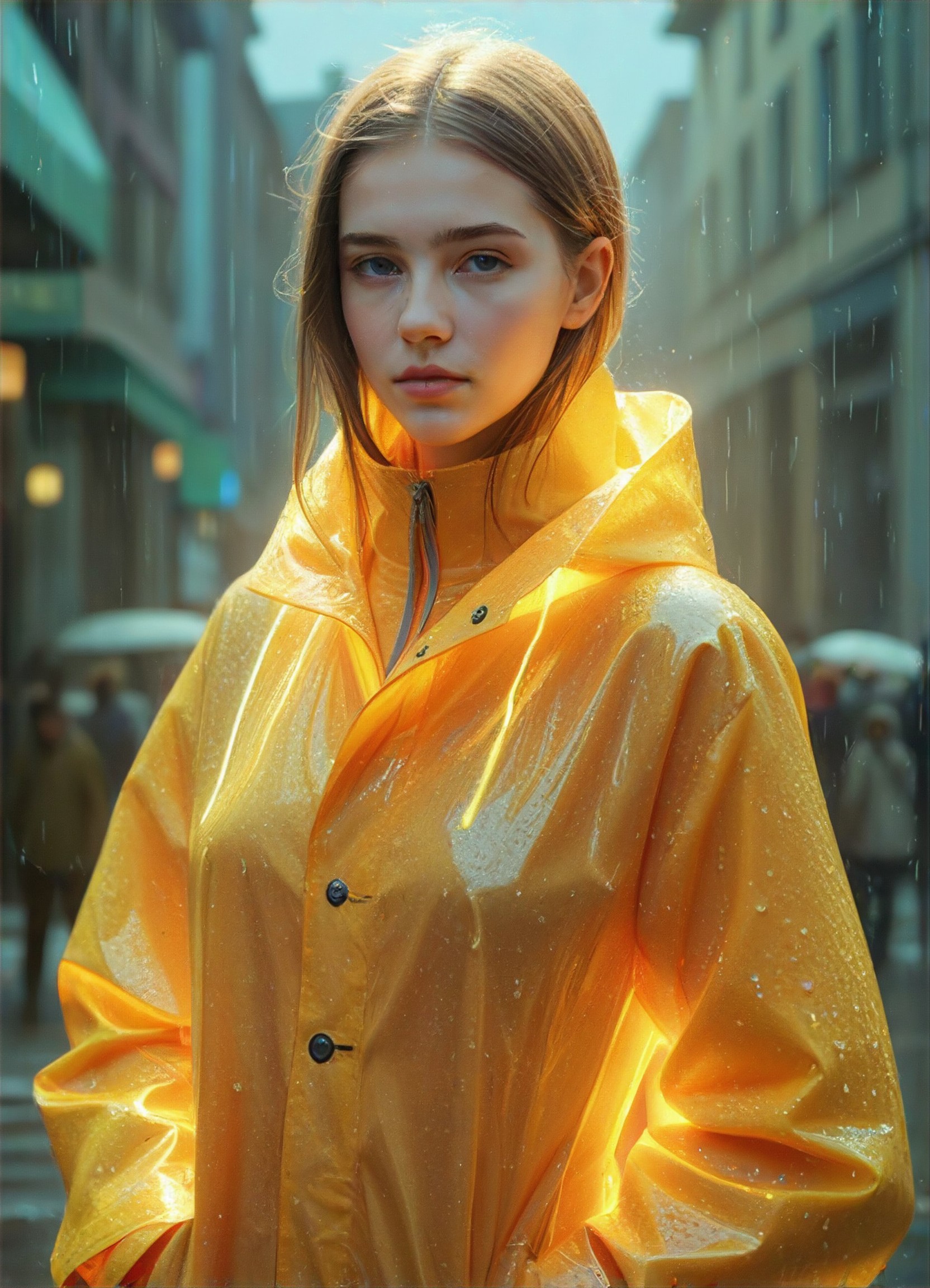 AI Raincoat art generator