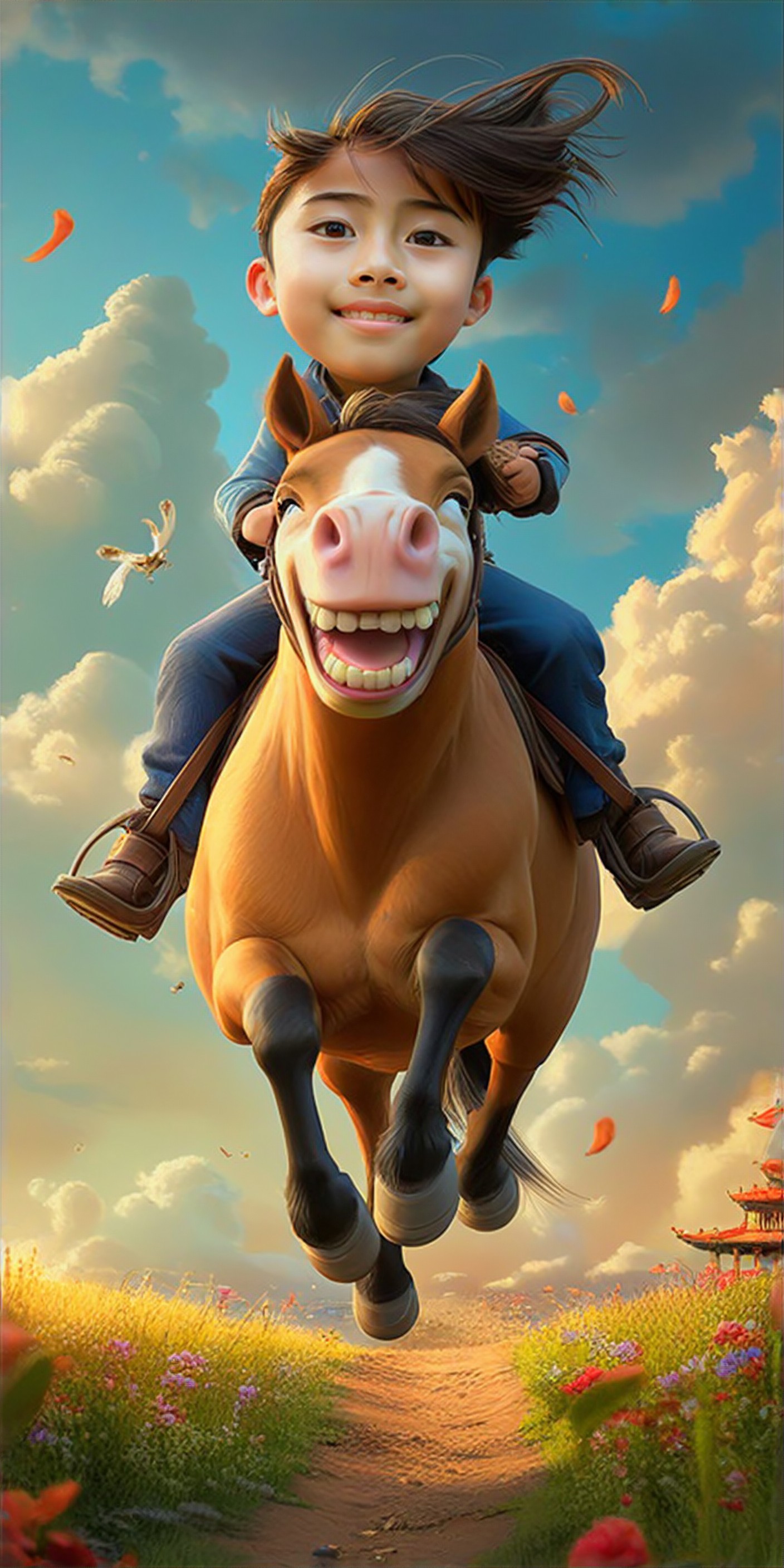 a1.art-generated Pony Ride image