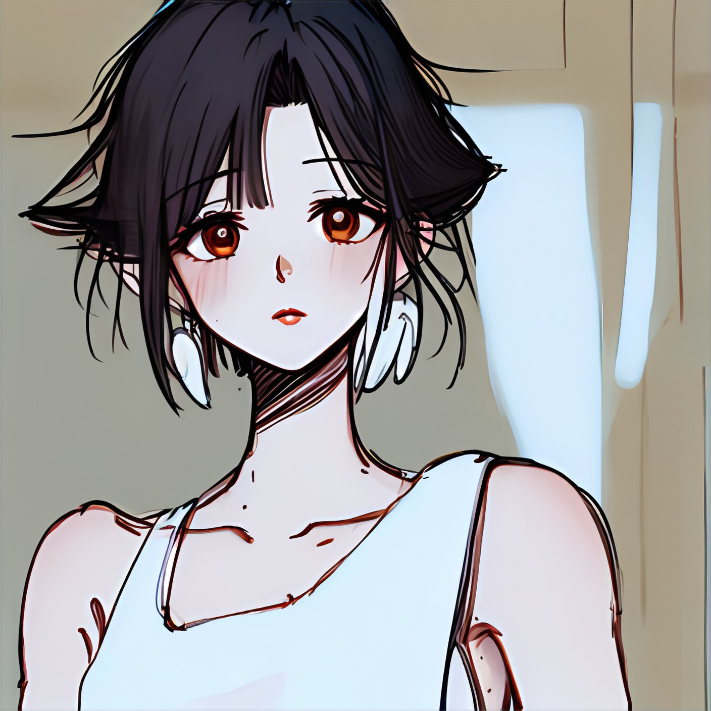 🎆 Comic girl image