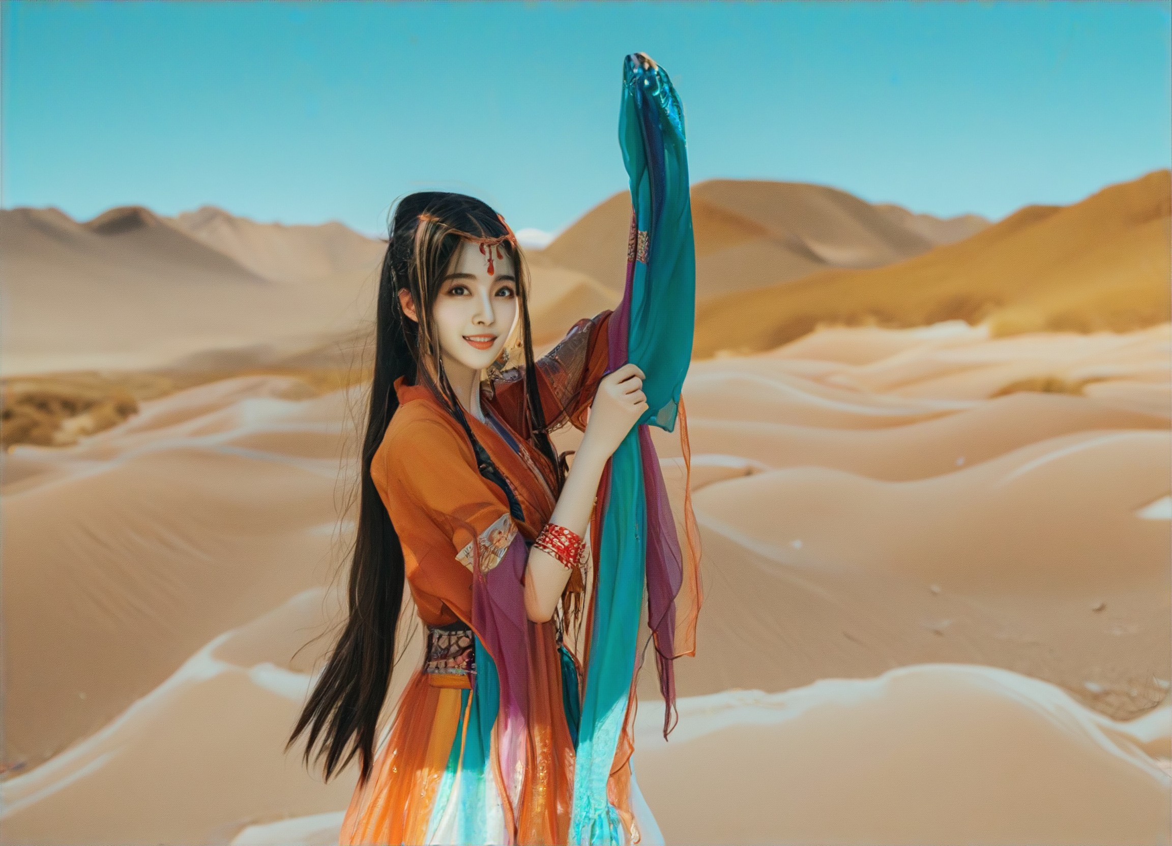 TGG - Colorful Danxia - Dunhuang Girl (2) image