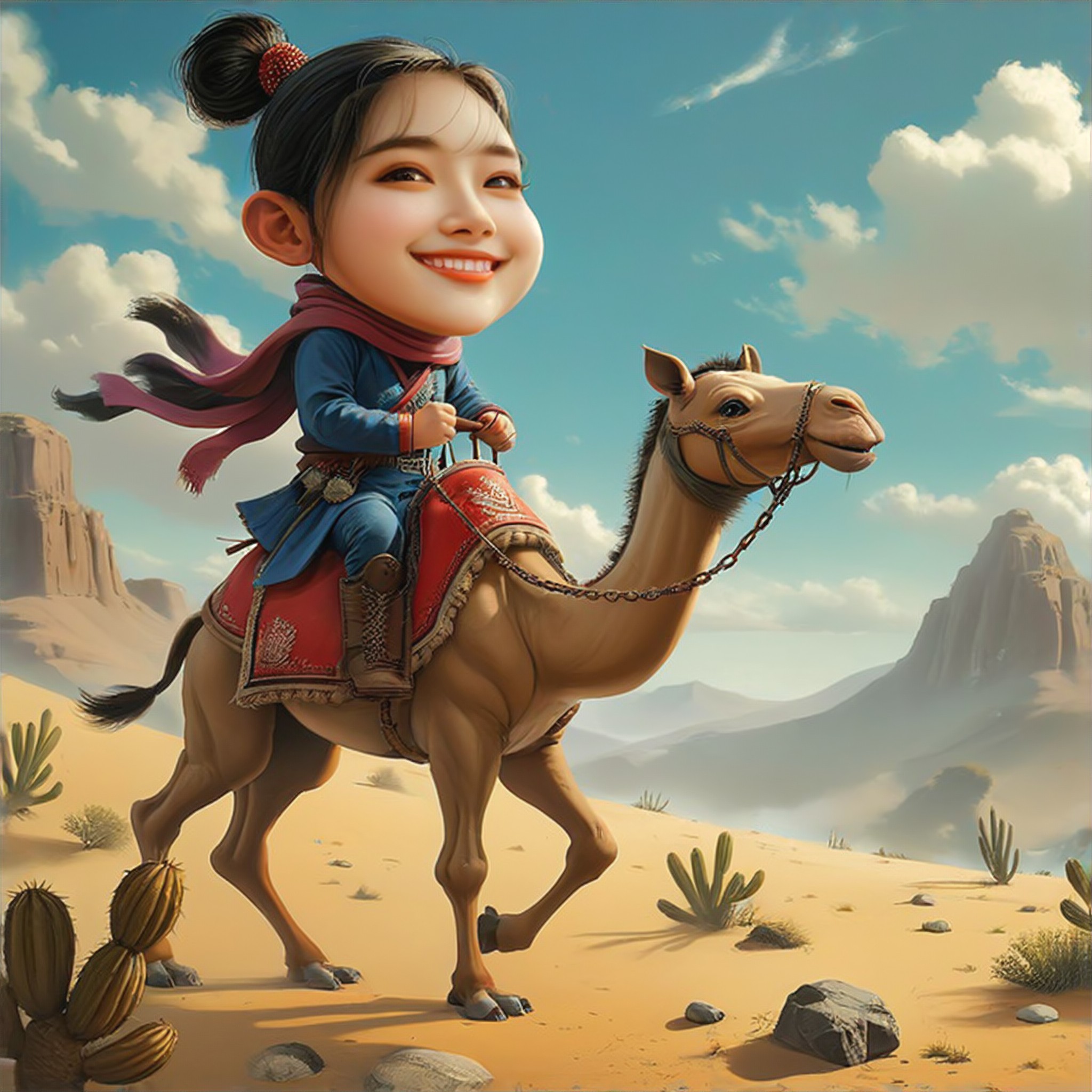 a1.art-generated Camel image