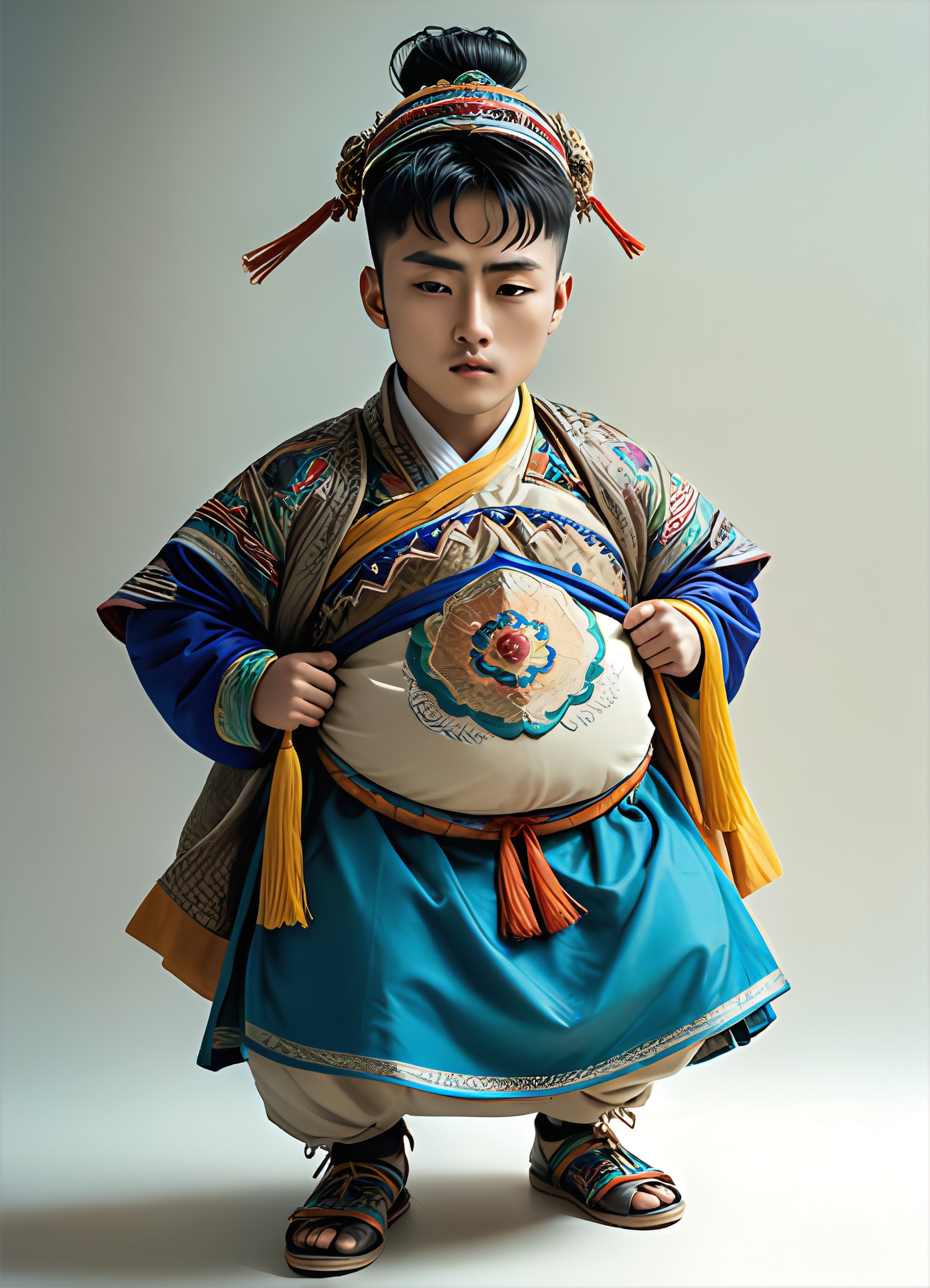 TGG Big Belly Tibetan Clothing (Men) image