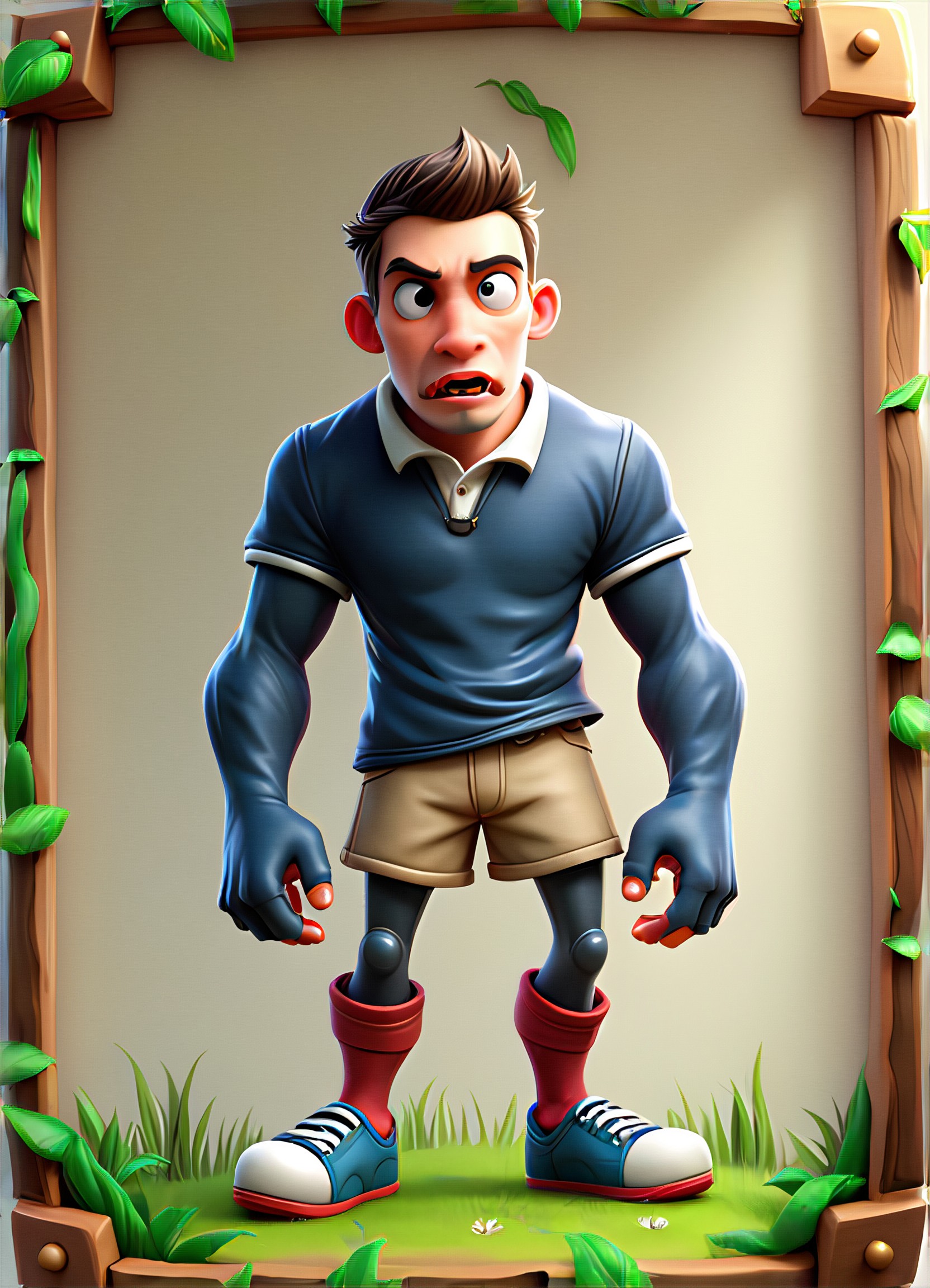 The end of the day is approaching muscle zombies image