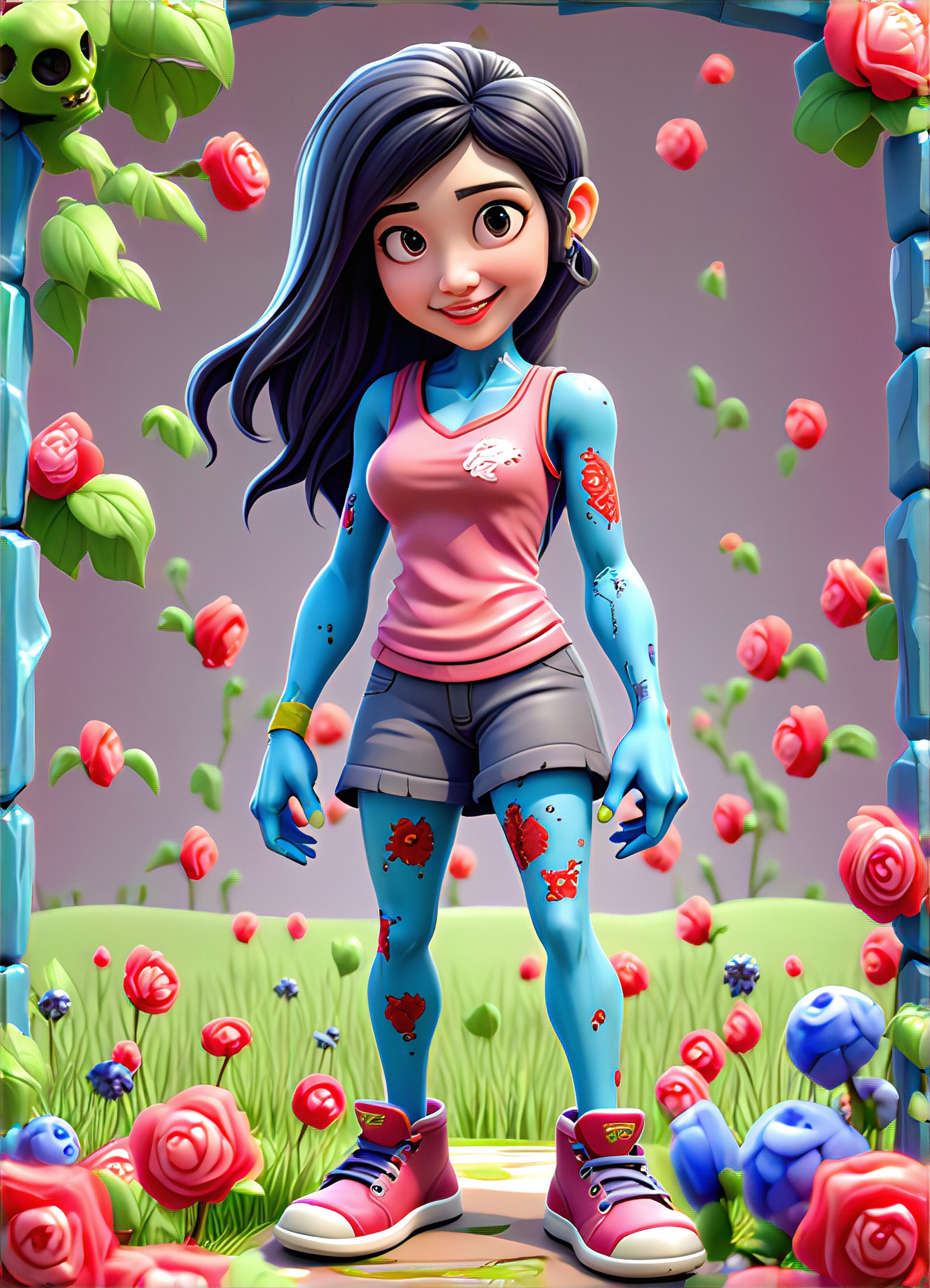 The end is coming, become a beautiful zombie! image