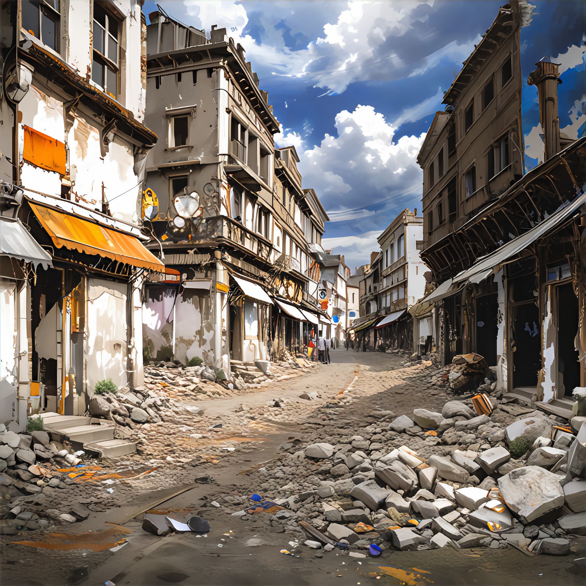 AI Rubble art generator