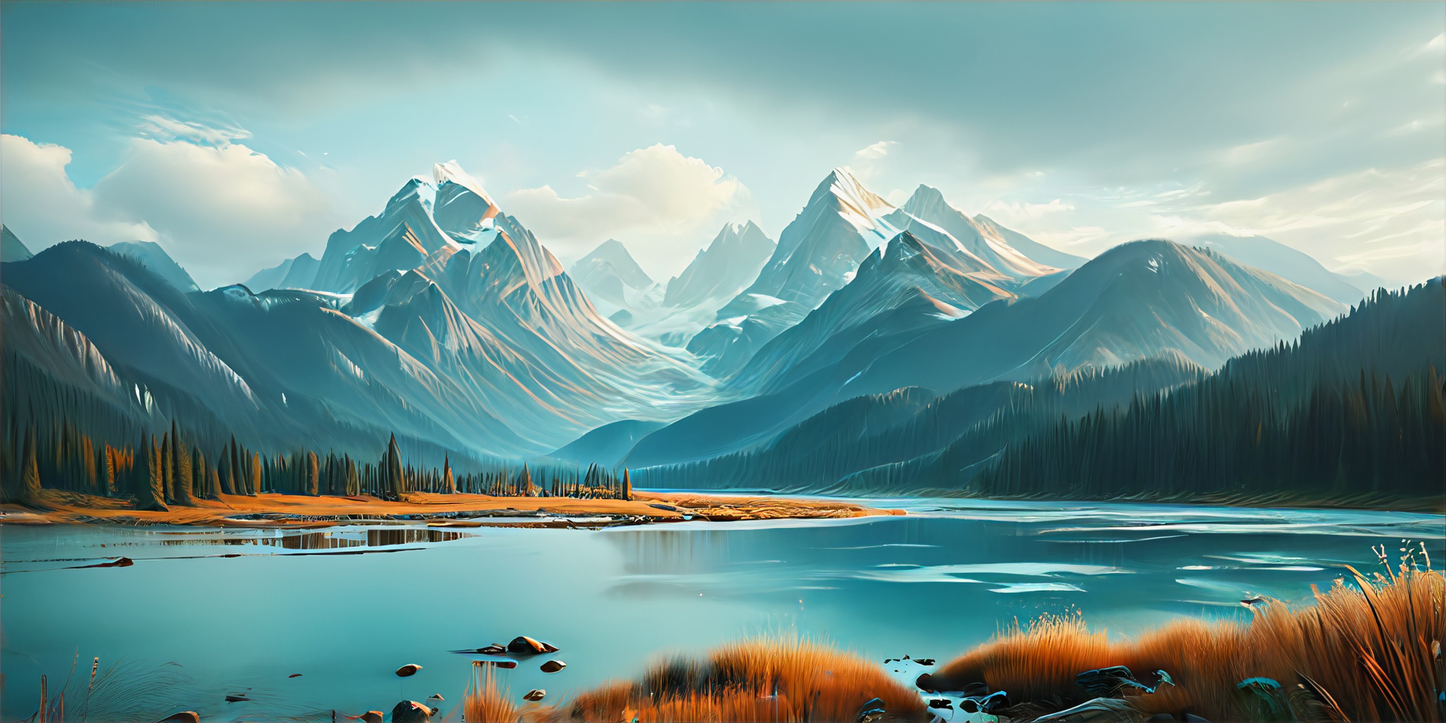 a1.art-generated Misty Landscape image