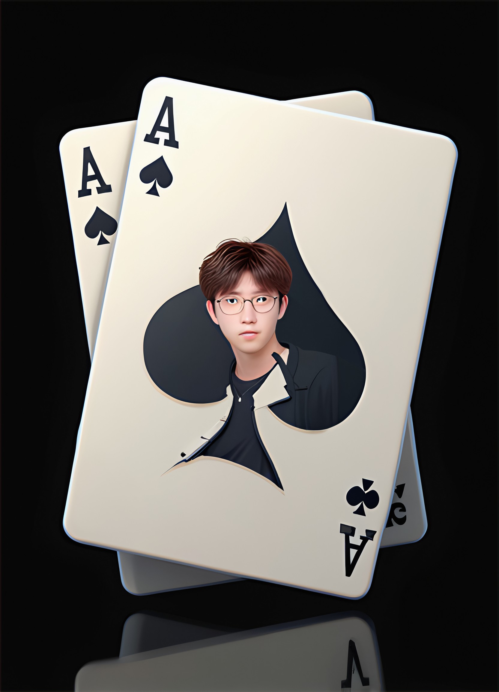 Everyone is here, let's play a card (Spades A) image