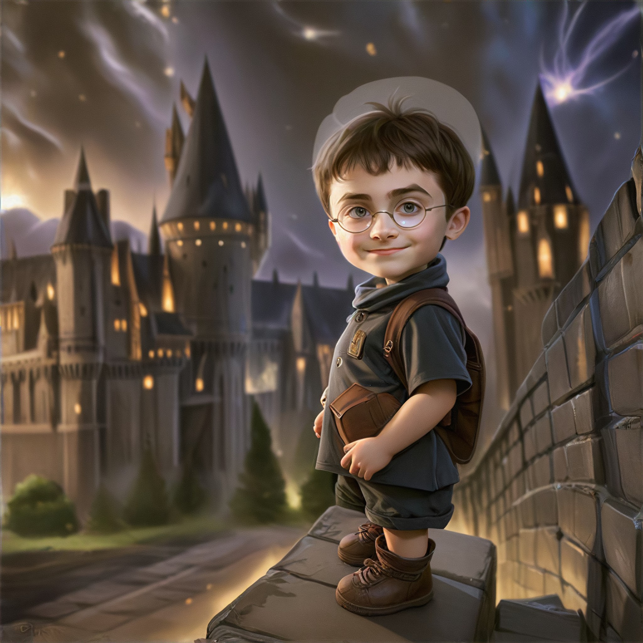 AI Twisted Staff art generator