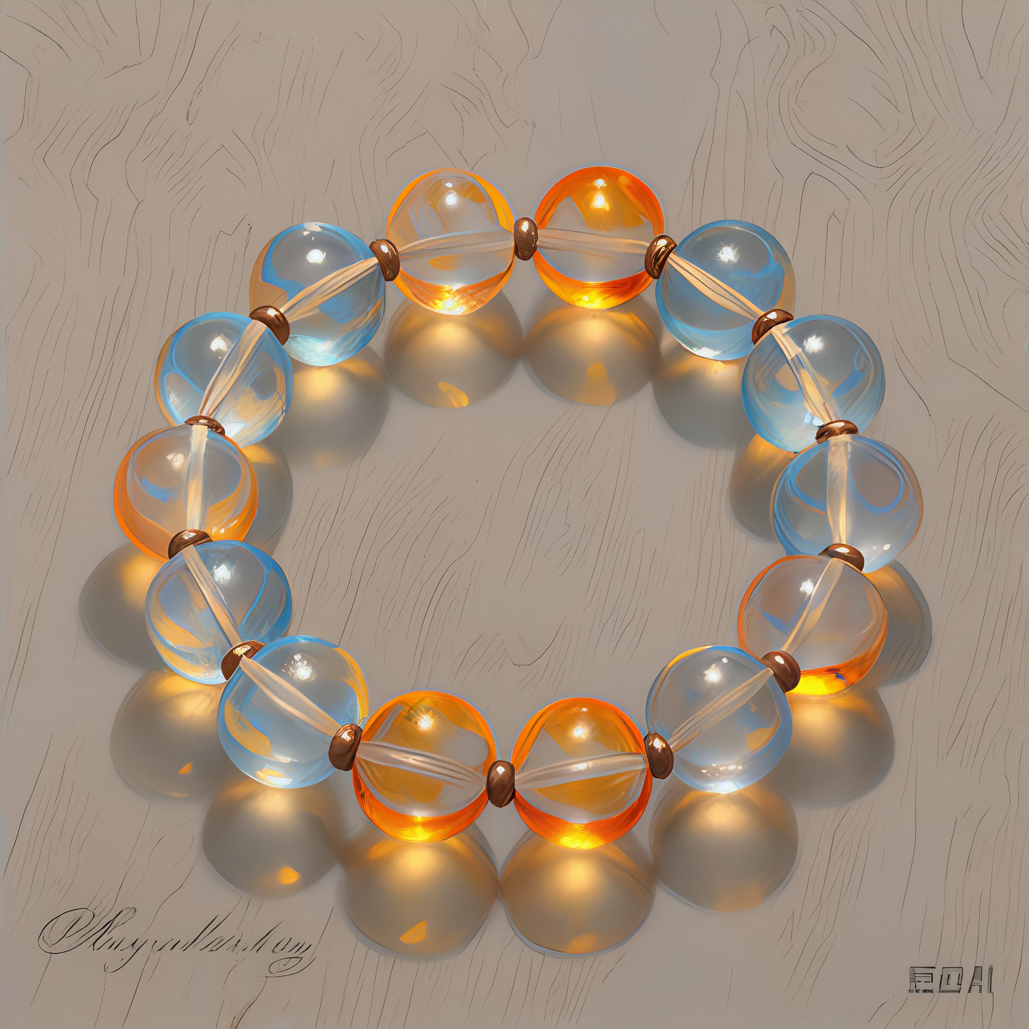 Hand drawn bracelets image