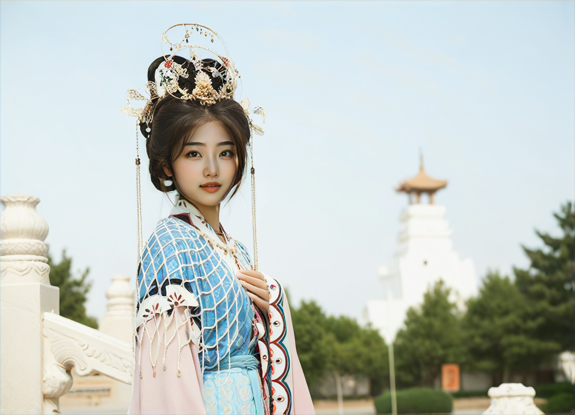 TGG White Pagoda Temple - Looking Back image